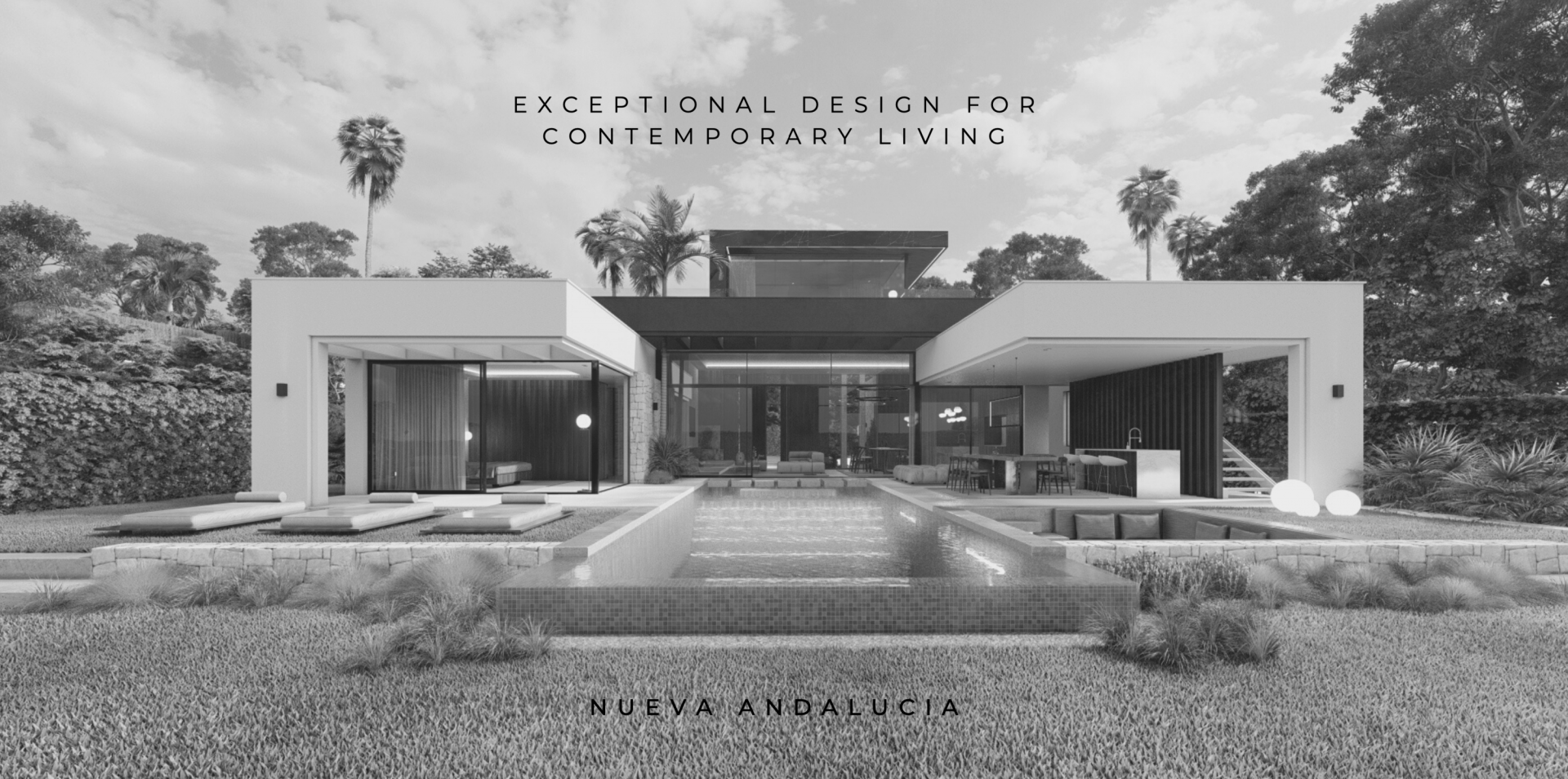 Exquisita villa modernista contemporánea que ilumina el valle del golf en Nueva Andalucía con su elegancia sin esfuerzo