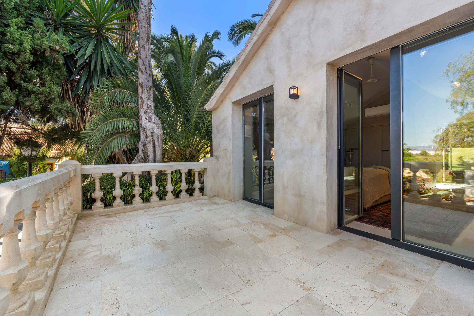 Stunning luxurious 'mini' mansion sits in heart of leafy urban oasis on the edge of Marbella.