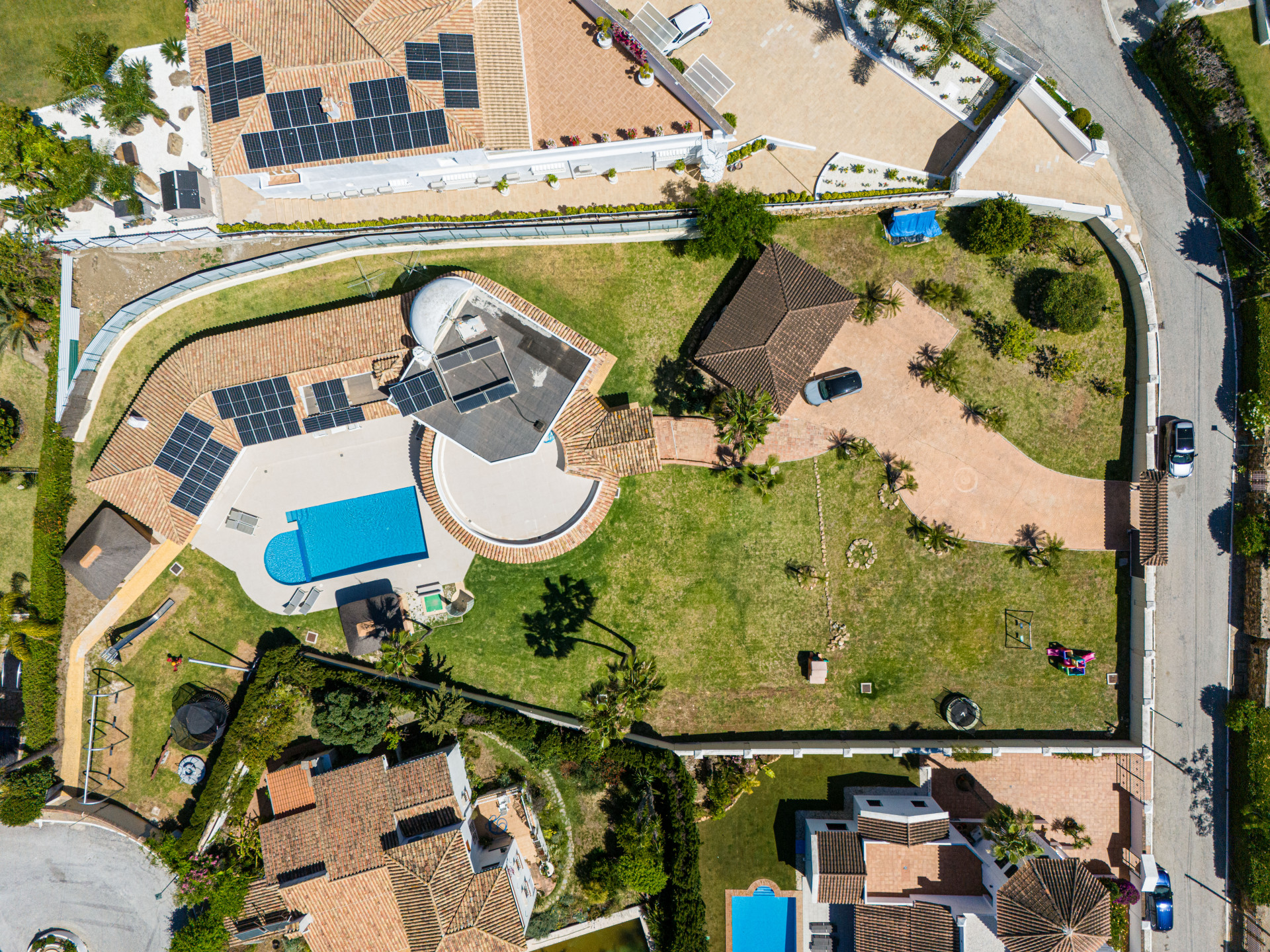 Hermosa villa familiar espaciosa con impresionantes vistas de la costa mediterránea y la montaña Marbellas La Concha