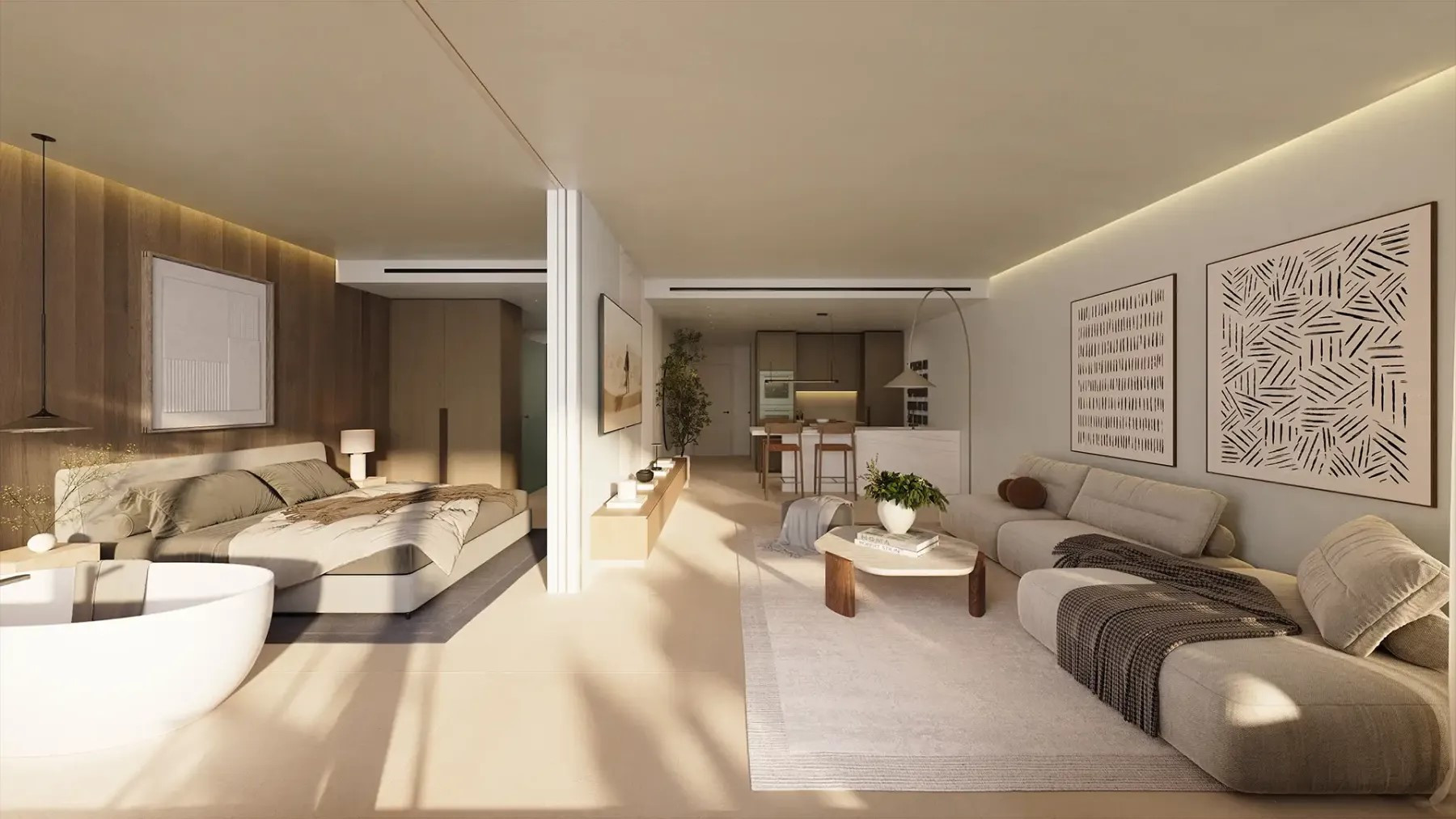 Luxury apartments with breathtaking views