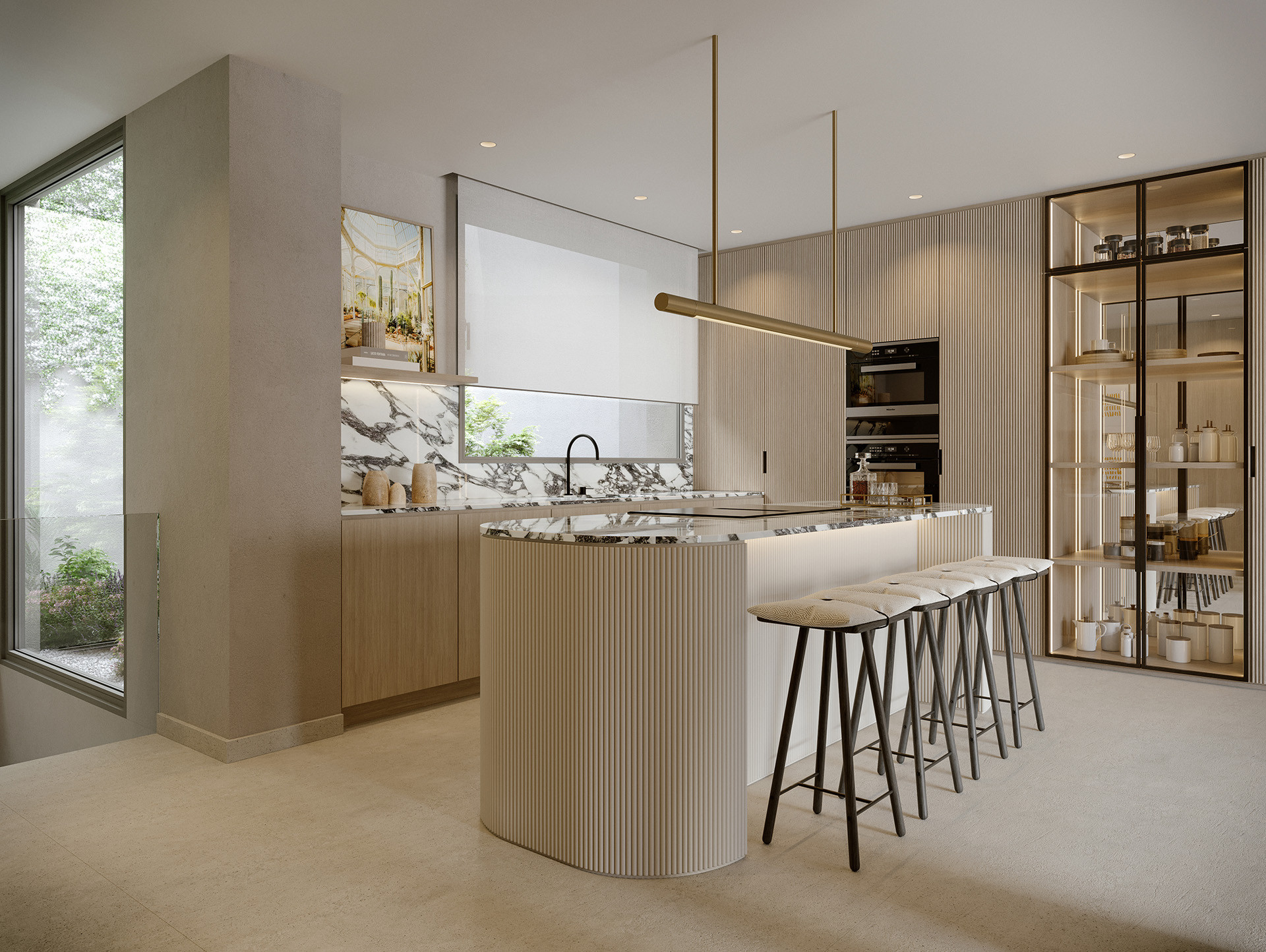 Exclusivas viviendas de lujo con piscina privada y vistas al mar en Cabopino, Marbella