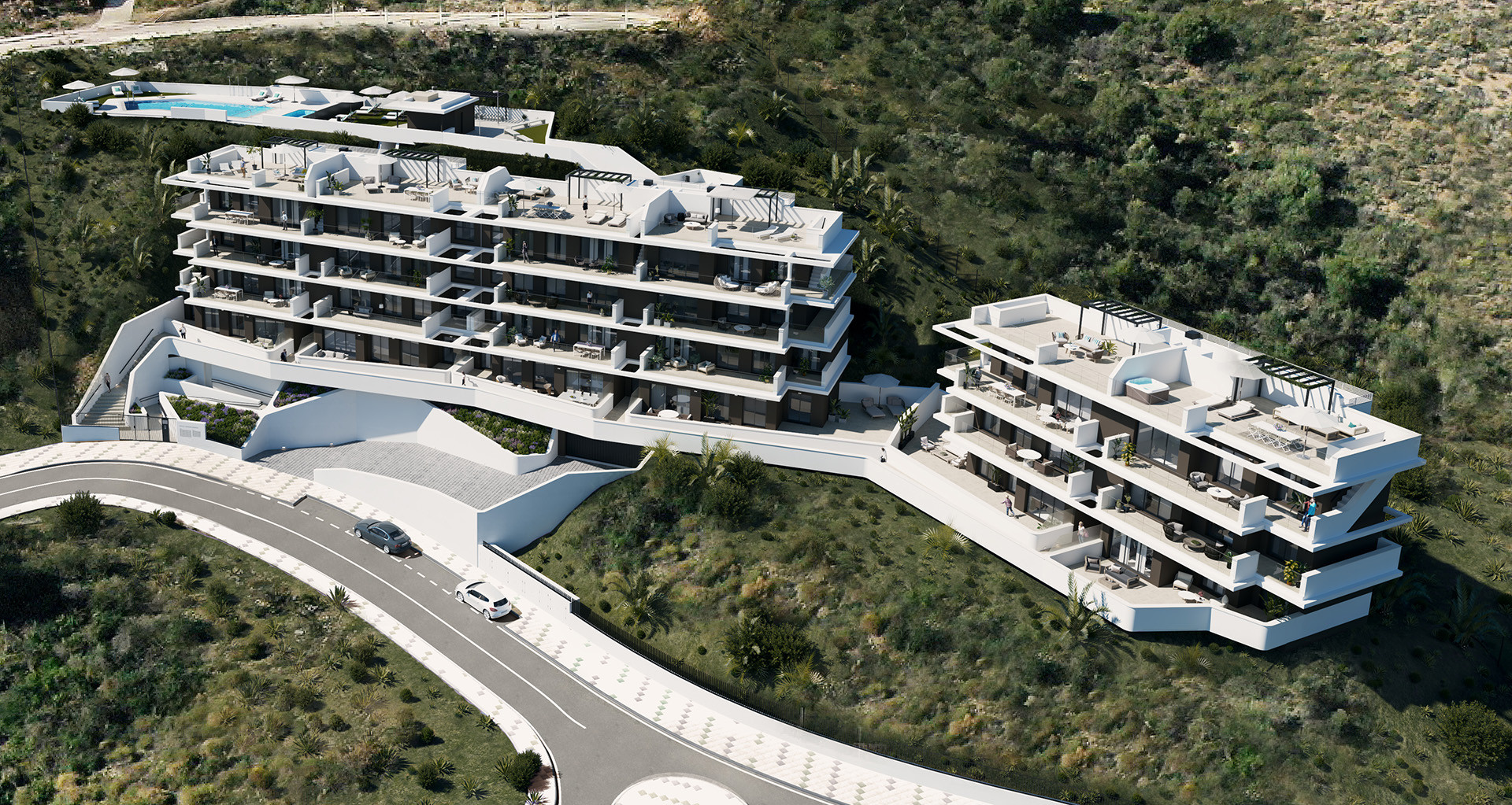 Design Apartments with Sea Views in Rincón de la Victoria