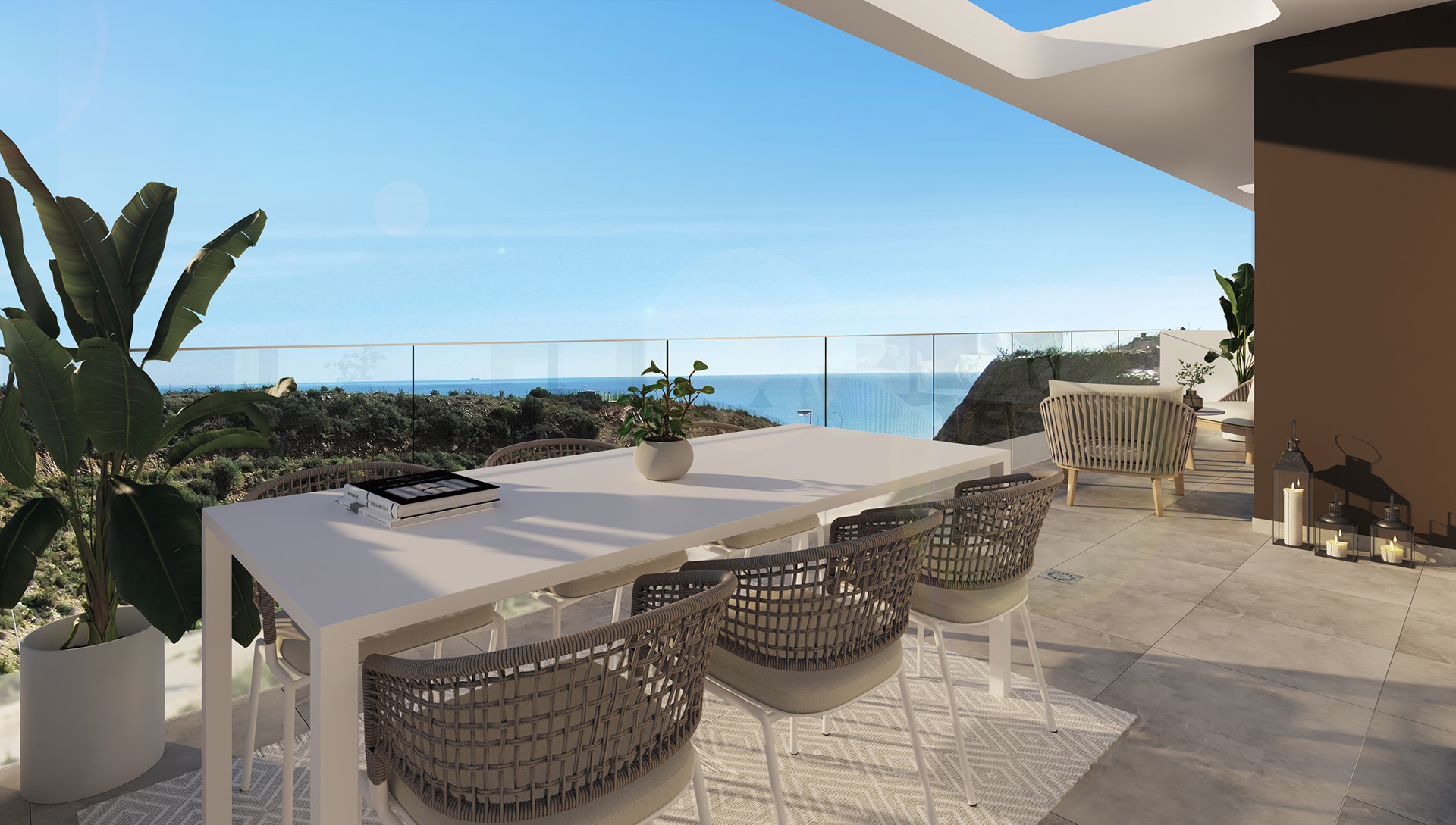 Design Apartments with Sea Views in Rincón de la Victoria