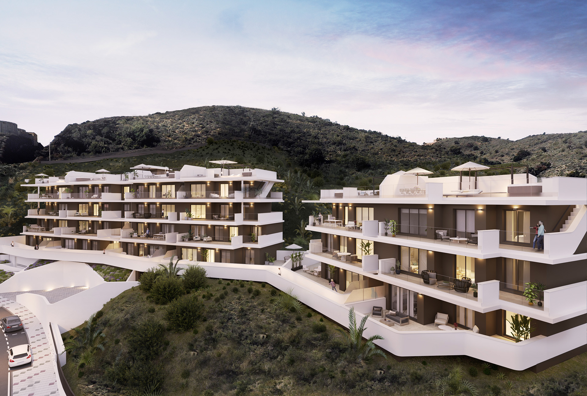 Design Apartments with Sea Views in Rincón de la Victoria