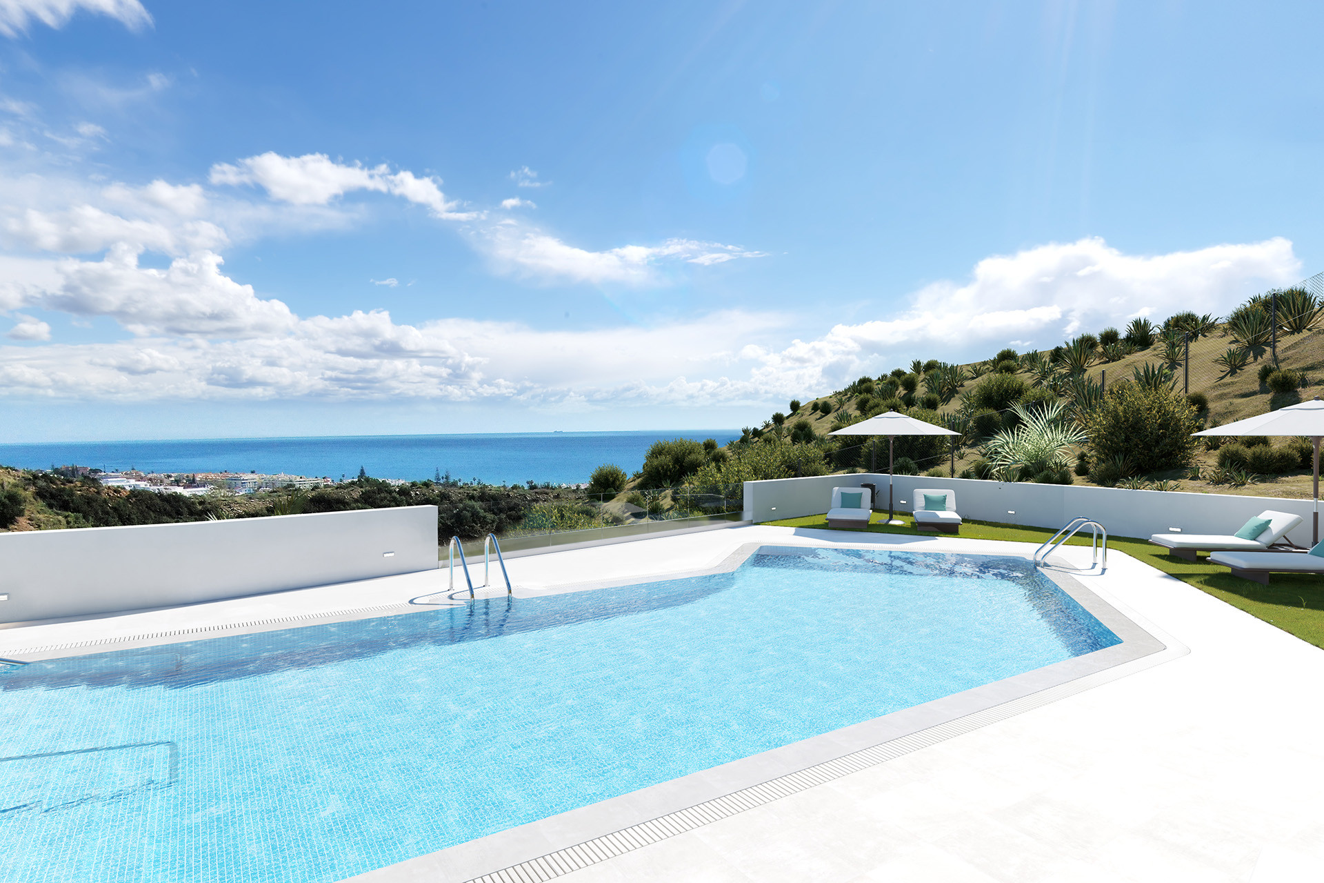 Design Apartments with Sea Views in Rincón de la Victoria