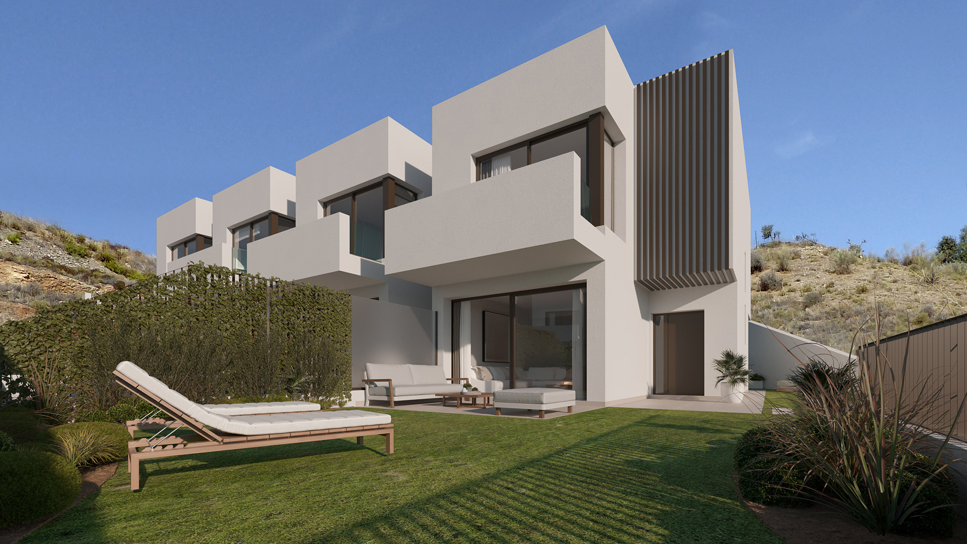 Exclusive Townhouses with Sea Views in Rincón de la Victoria