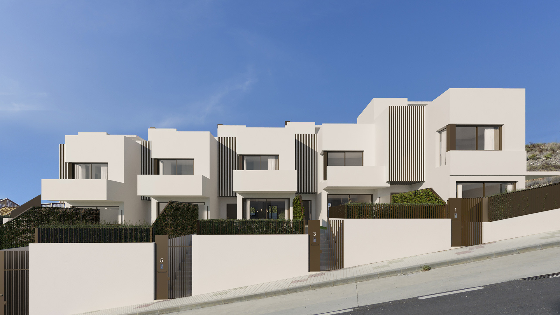Exclusive Townhouses with Sea Views in Rincón de la Victoria