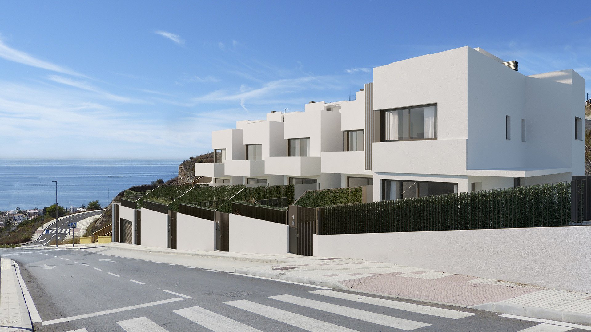 Exclusive Townhouses with Sea Views in Rincón de la Victoria