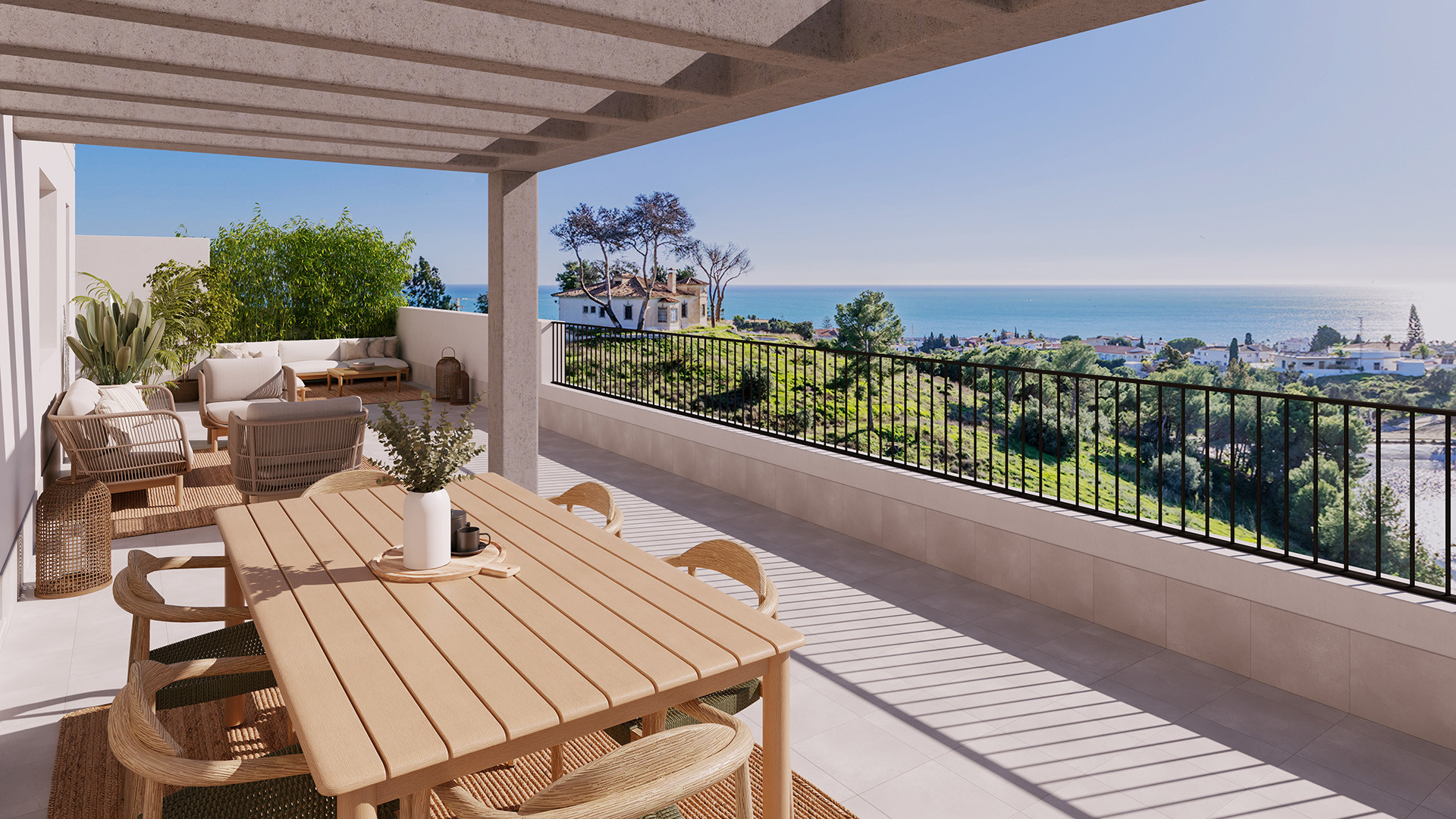 Apartamentos de obra nueva junto al campo de golf y cerca del mar en Vélez-Málaga
