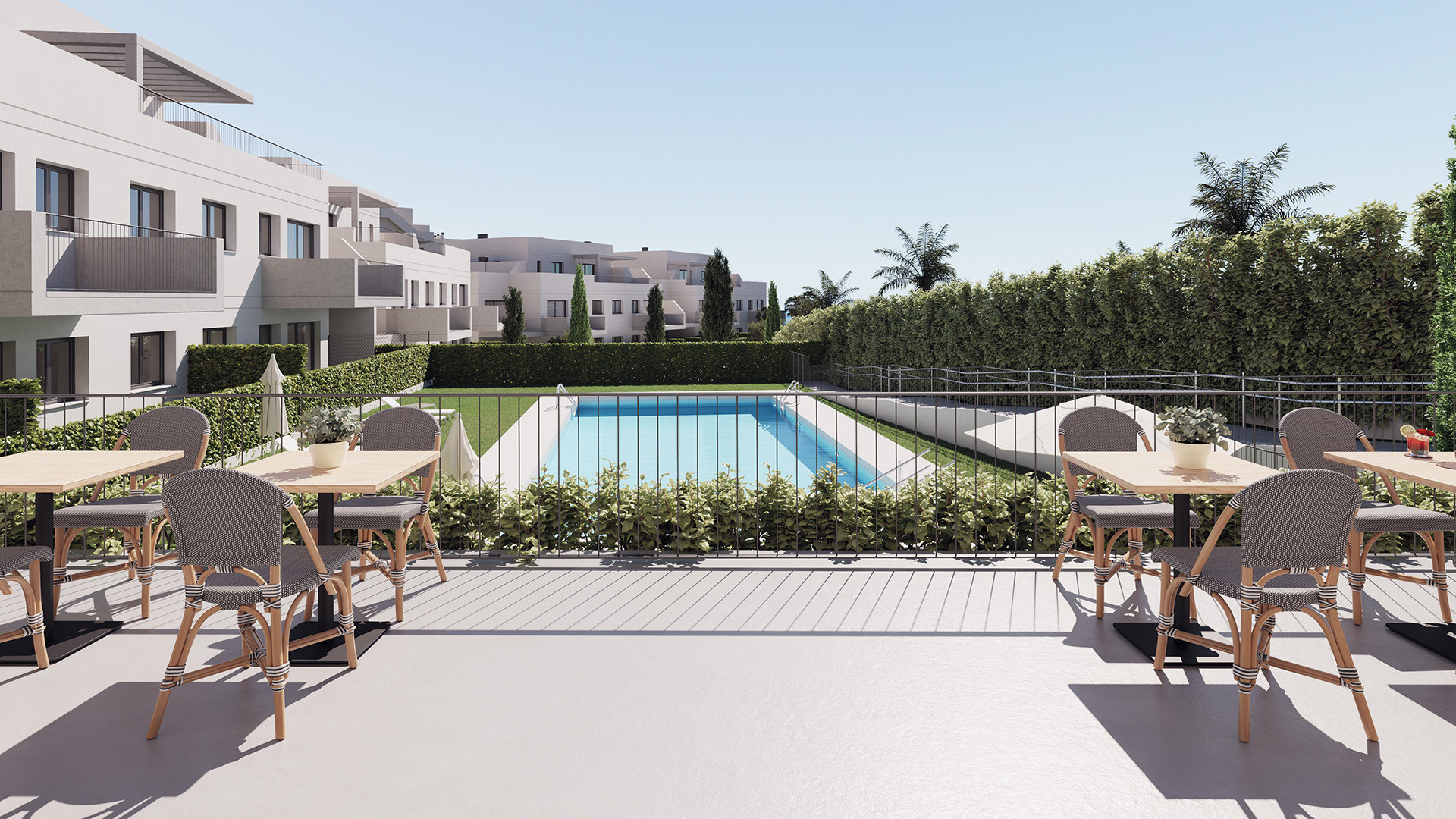 Apartamentos de obra nueva junto al campo de golf y cerca del mar en Vélez-Málaga