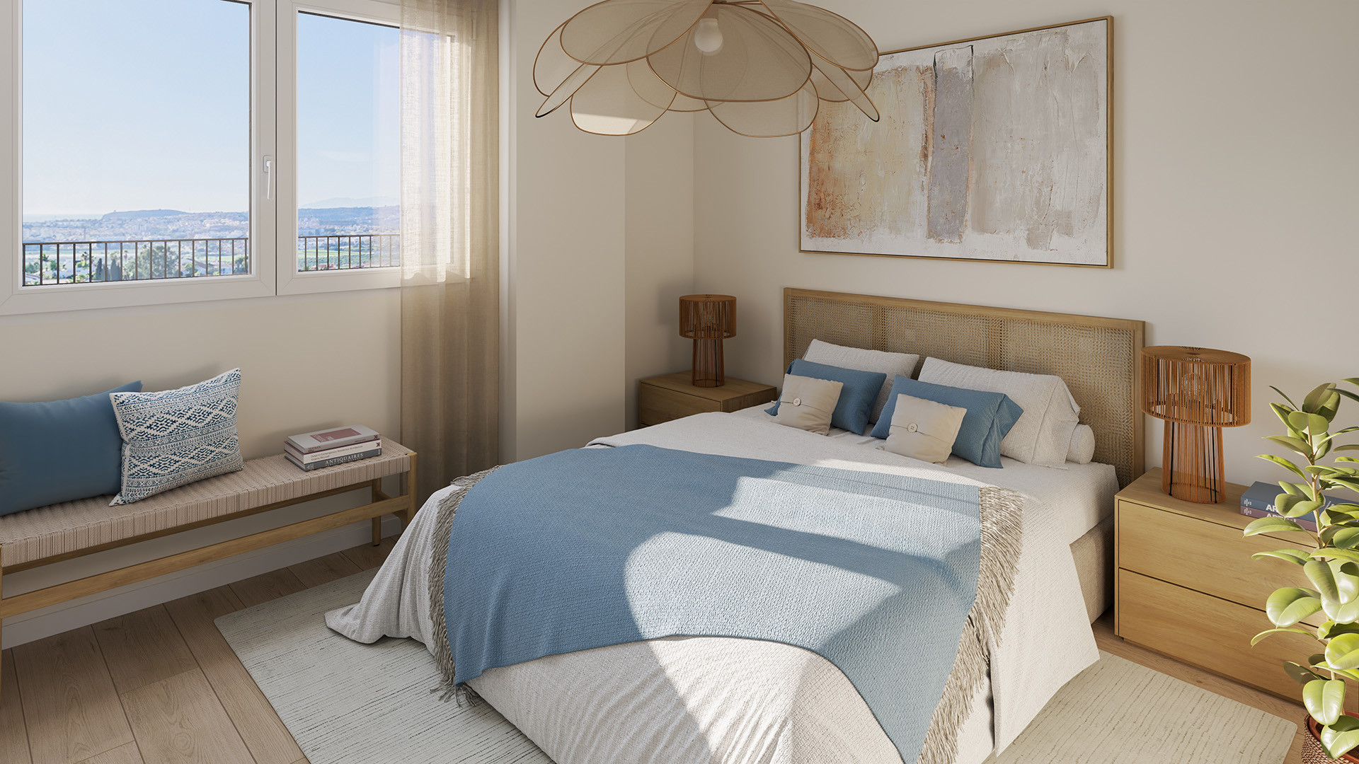 Apartamentos de obra nueva junto al campo de golf y cerca del mar en Vélez-Málaga