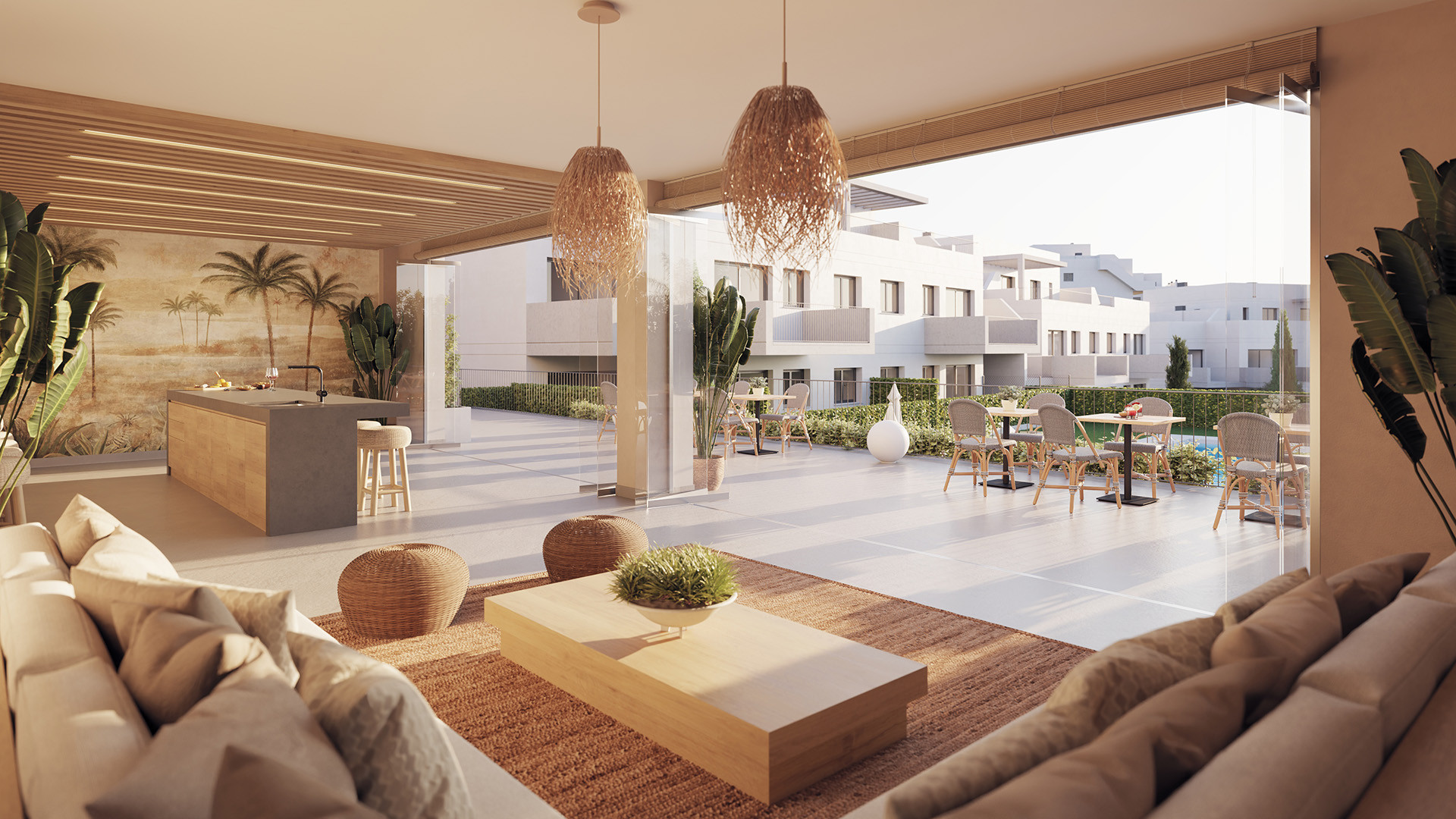 Apartamentos de obra nueva junto al campo de golf y cerca del mar en Vélez-Málaga