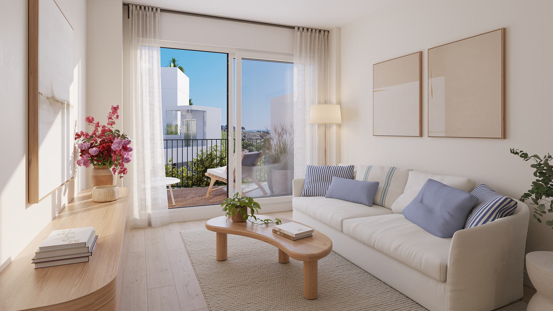 Apartamentos de obra nueva junto al campo de golf y cerca del mar en Vélez-Málaga