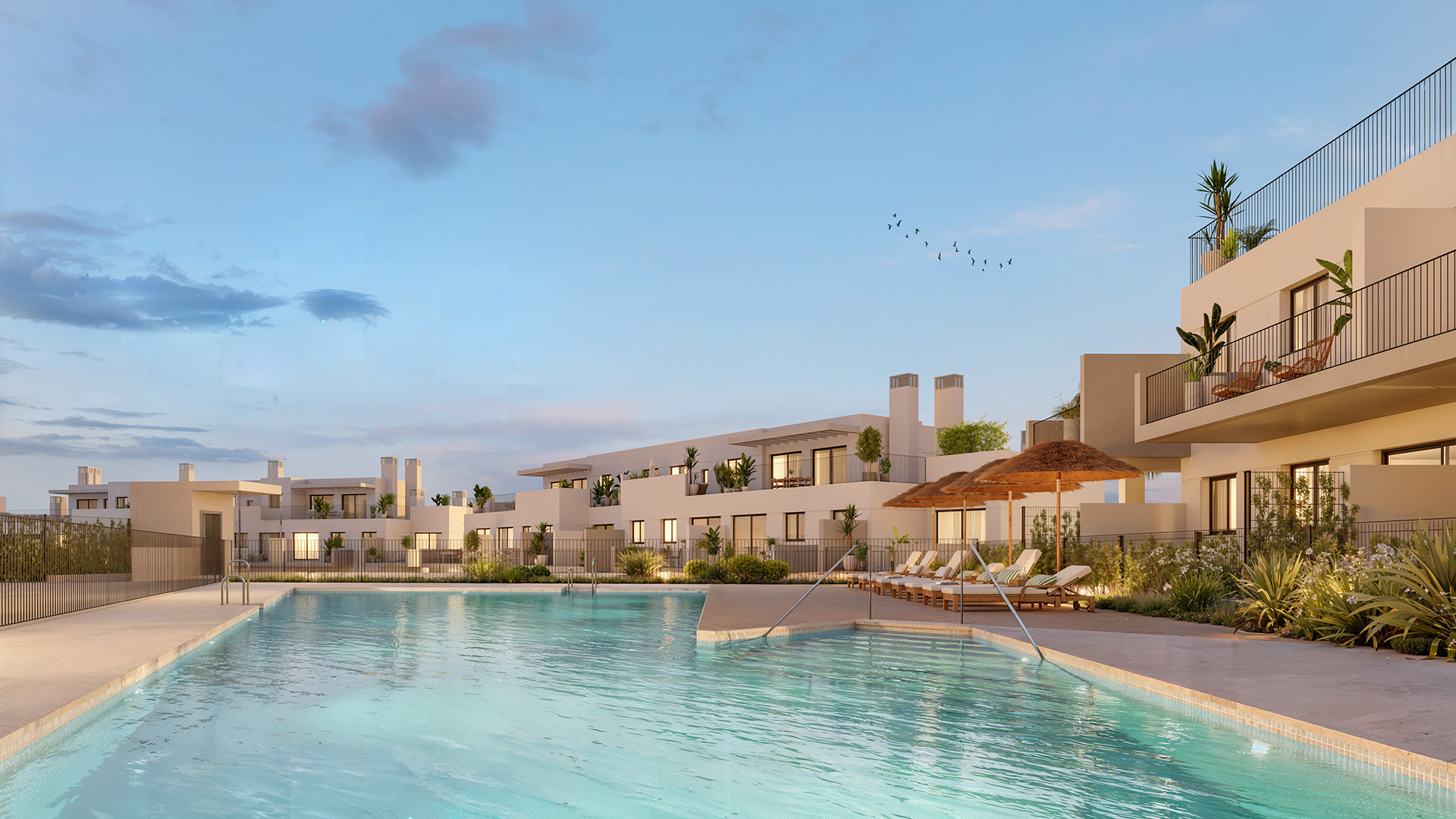 Apartamentos de obra nueva junto al campo de golf y cerca del mar en Vélez-Málaga
