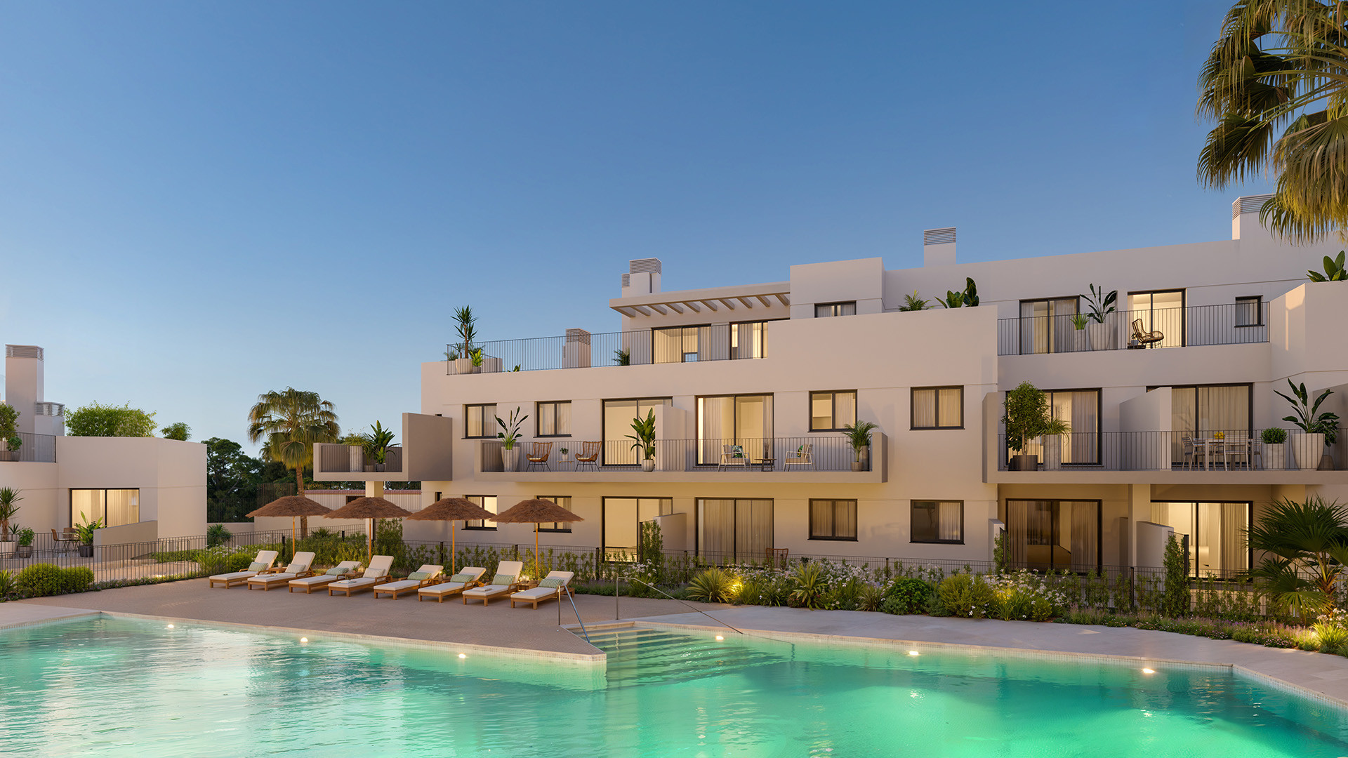 Apartamentos de obra nueva junto al campo de golf y cerca del mar en Vélez-Málaga