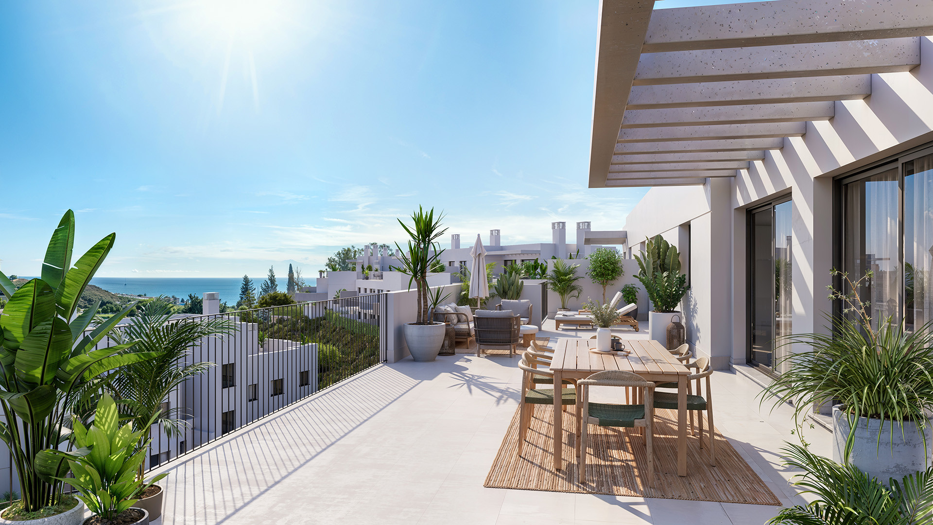 Apartamentos de obra nueva junto al campo de golf y cerca del mar en Vélez-Málaga