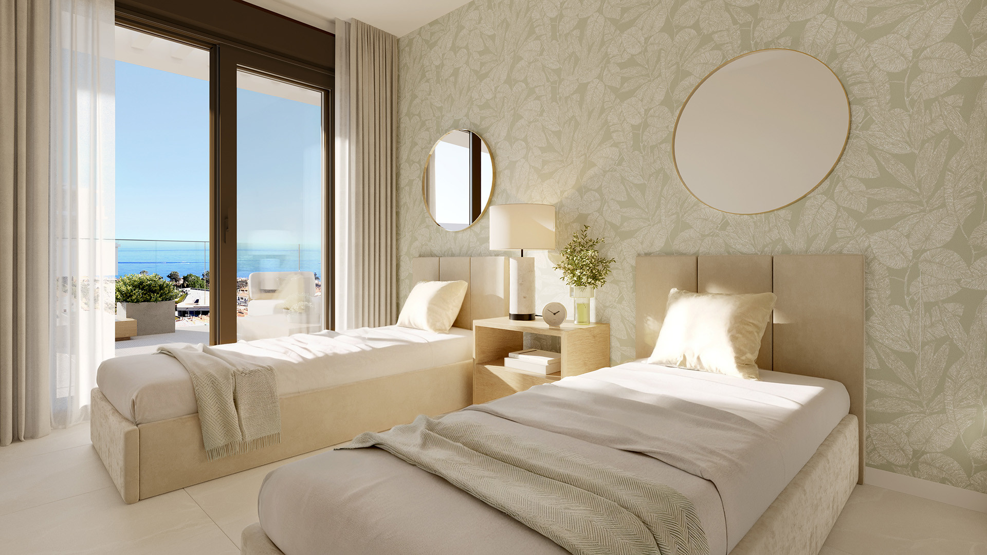 Exclusivas viviendas con amplias terrazas y vistas al mar en Rincón de la Victoria