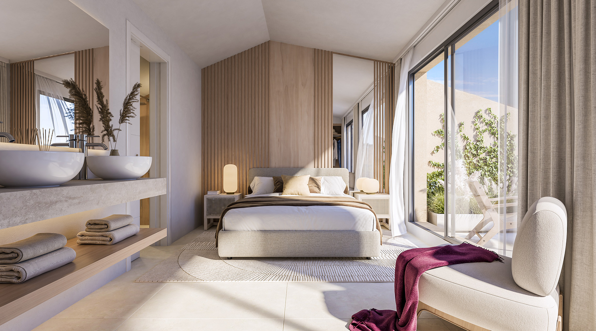 Exclusive homes with ocean views next to Torrequebrada Golf Course