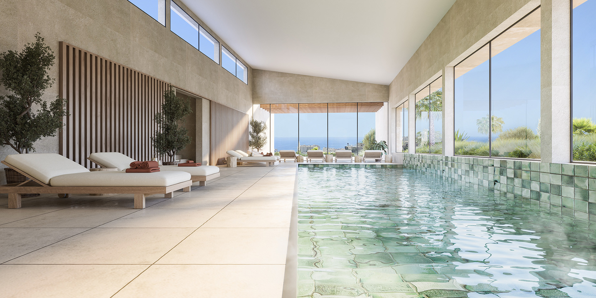Exclusive homes with ocean views next to Torrequebrada Golf Course