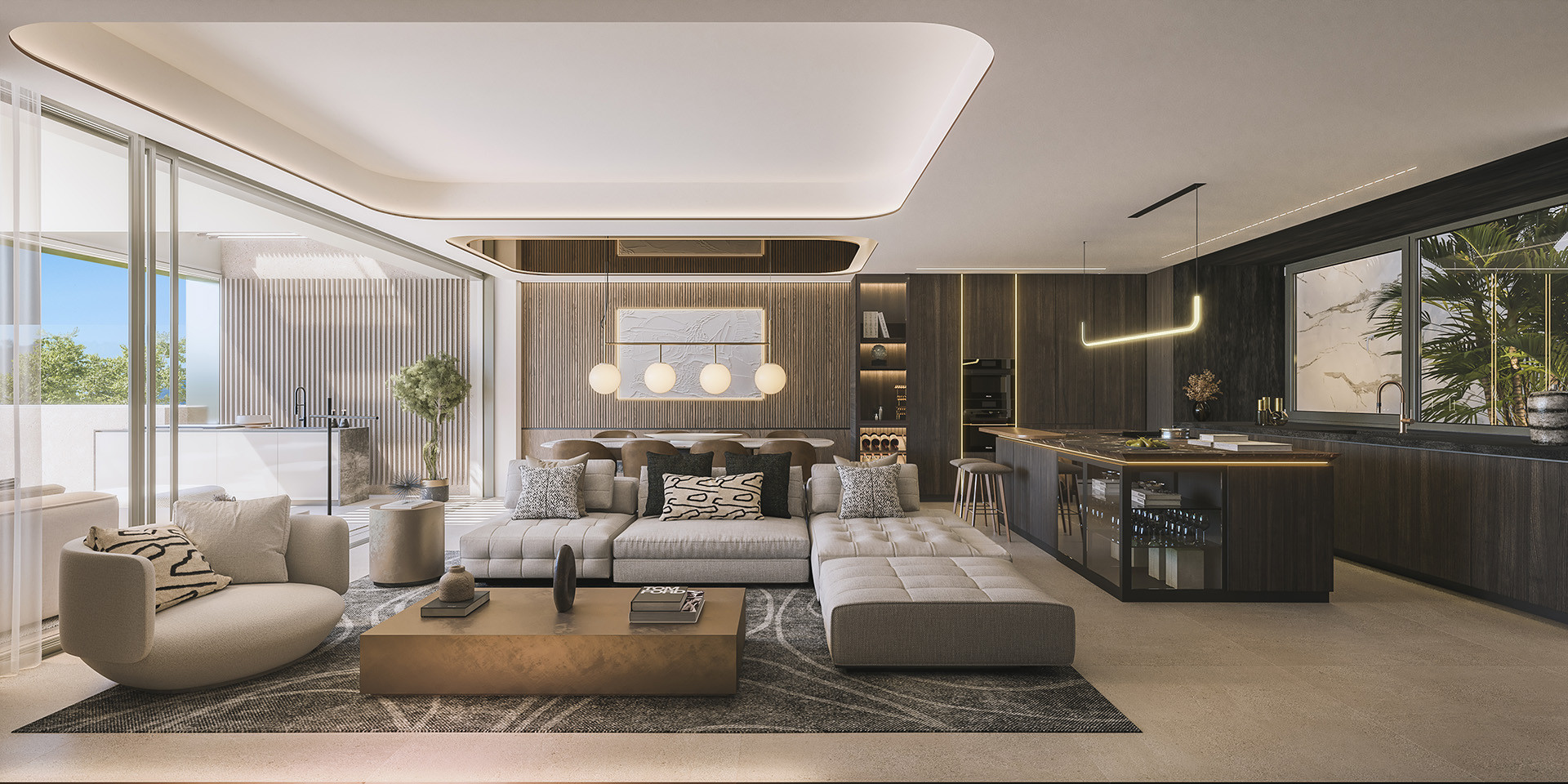 12 exclusive luxury apartments overlooking the Mediterranean