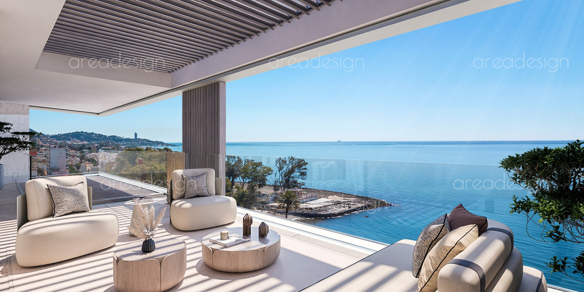 12 exclusive luxury apartments overlooking the Mediterranean