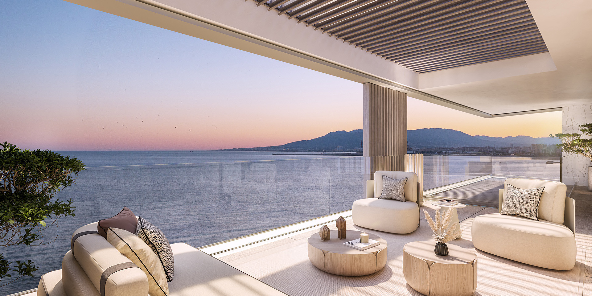 12 exclusive luxury apartments overlooking the Mediterranean