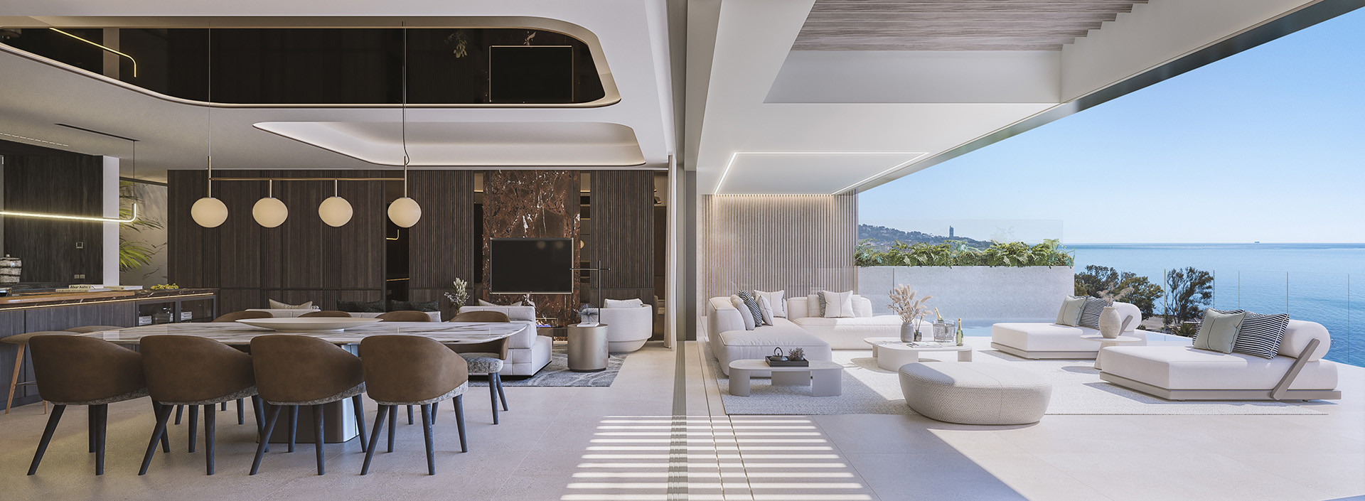 12 exclusive luxury apartments overlooking the Mediterranean