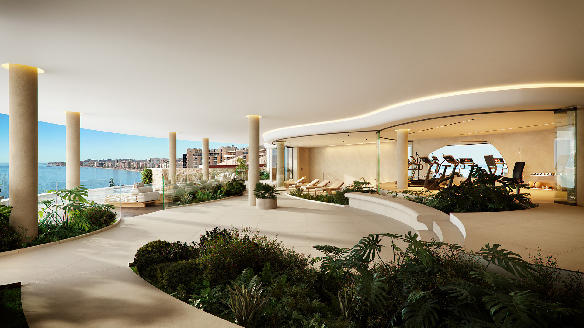 Boutique apartments with Mediterranean views