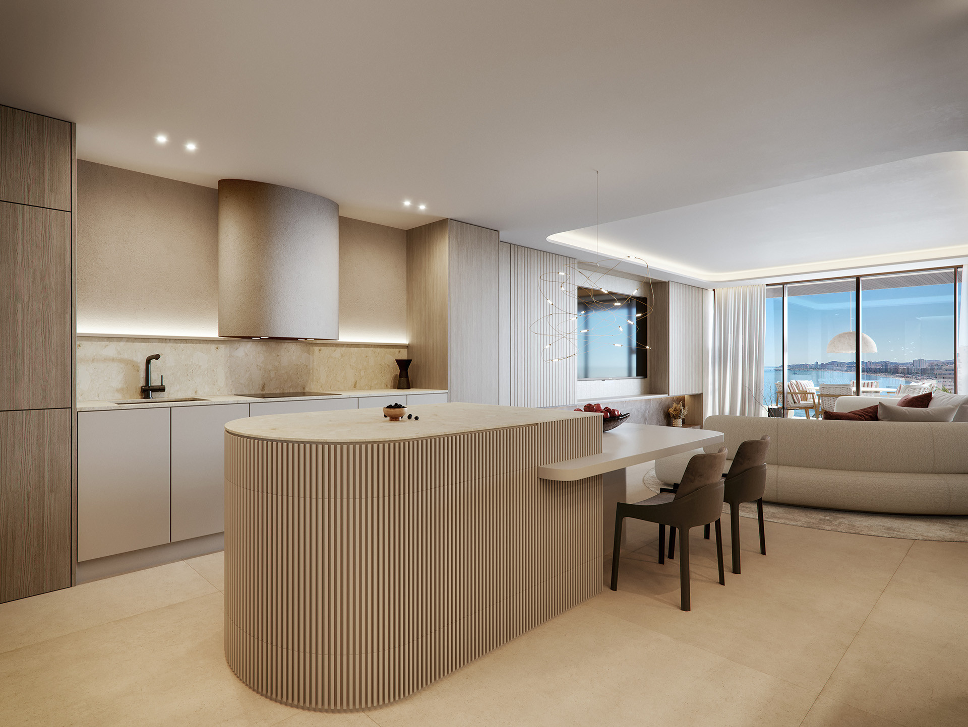 Boutique apartments with Mediterranean views