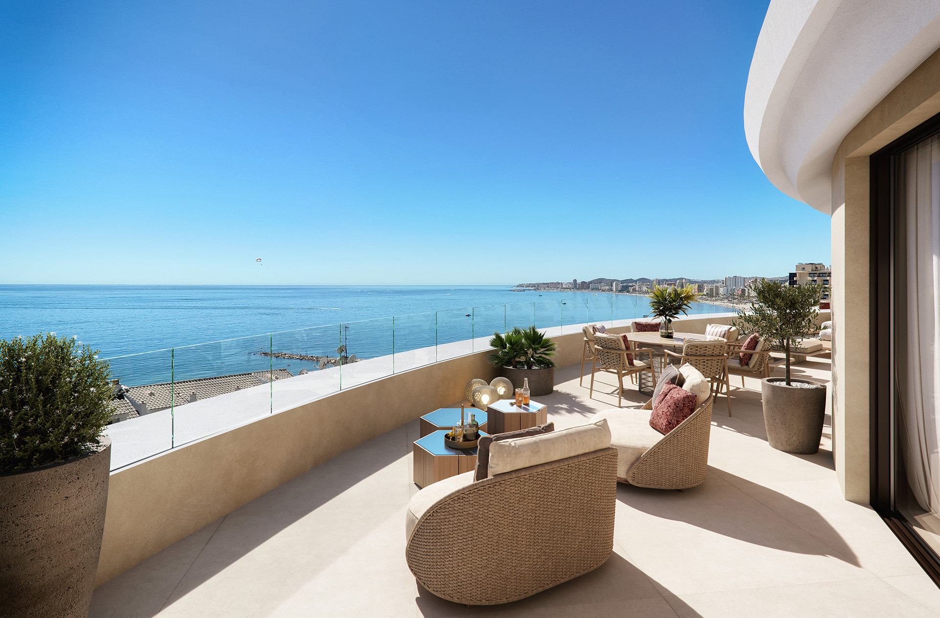 Boutique apartments with Mediterranean views