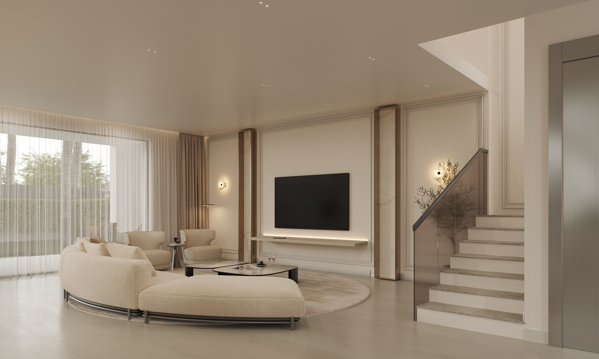 Villas contemporáneas de lujo a pocos pasos del mar en Marbella Este