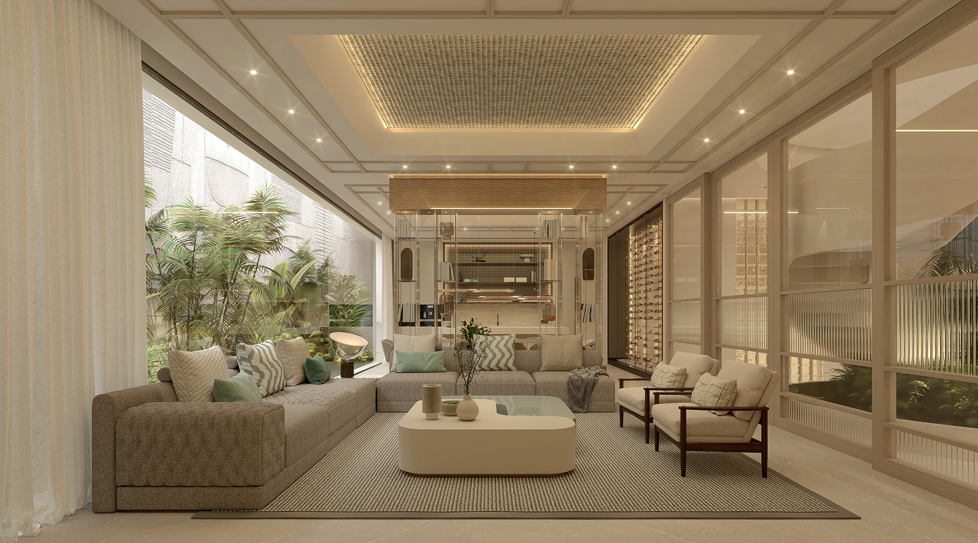 Luxury residential complex with ocean views in Estepona