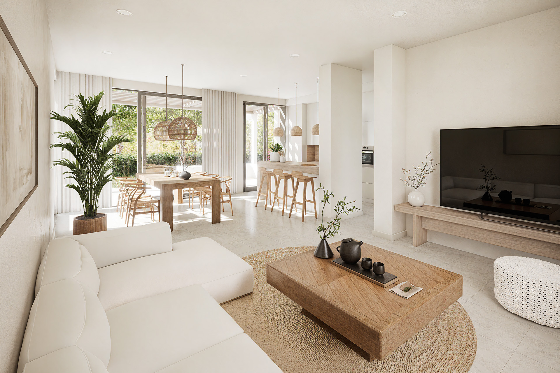 Exclusive Residential Development of Villas, Semi-Detached Homes, and Apartments Next to the Atlantic in La Antilla