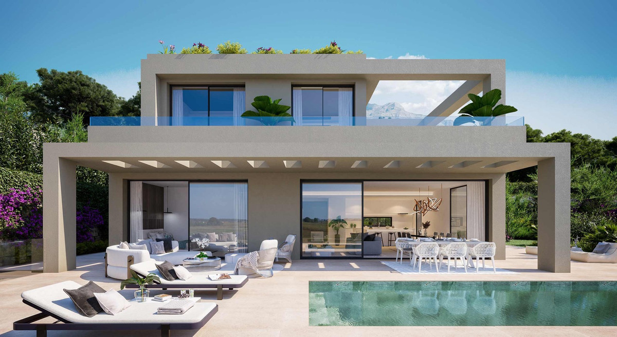 Brand new gated community of luxury contemporary villas with private pool and amazing panoramic sea views in La Alqueria