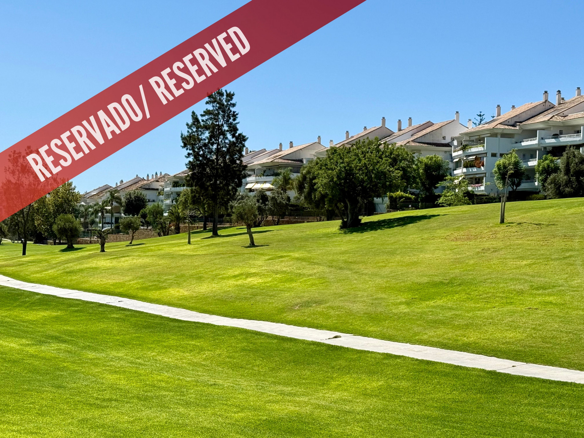 Ground floor apartment with private garden- front line golf in Guadalmina Baja - Hoyo 15