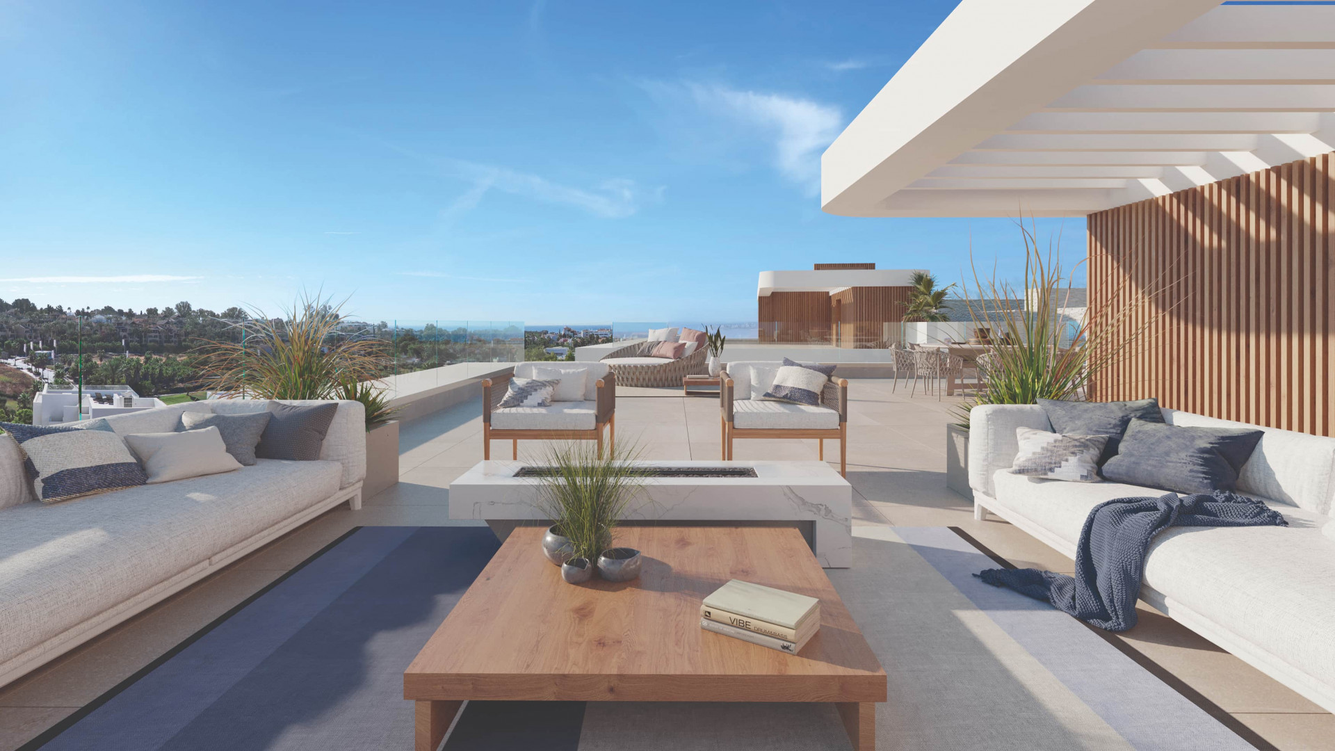 New development of 15 modern semi-detached homes in the exclusive and peaceful area of El Campanario