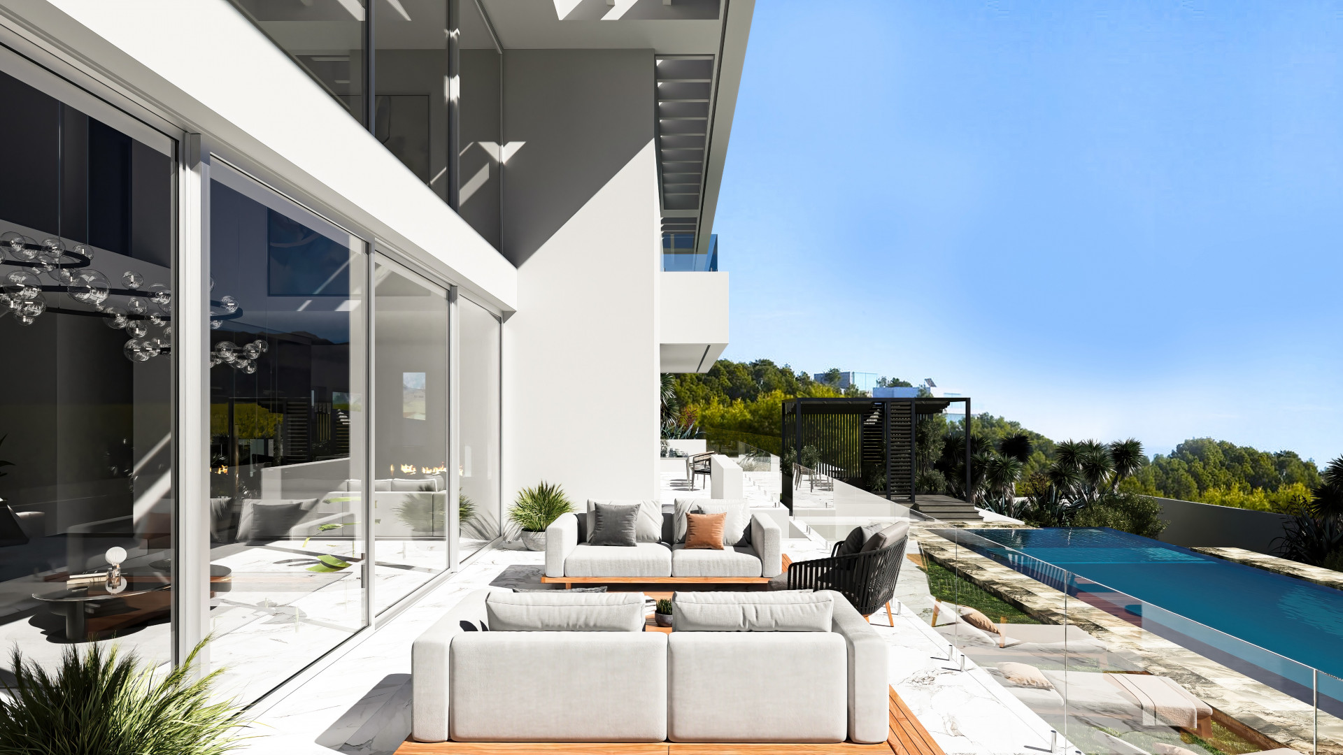 Brand-new modern luxury villa for sale in Paraiso Alto