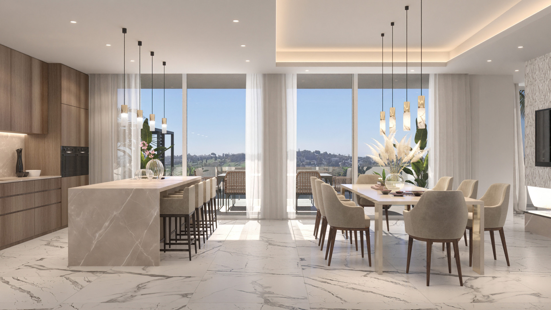 Brand-new modern luxury villa for sale in Paraiso Alto