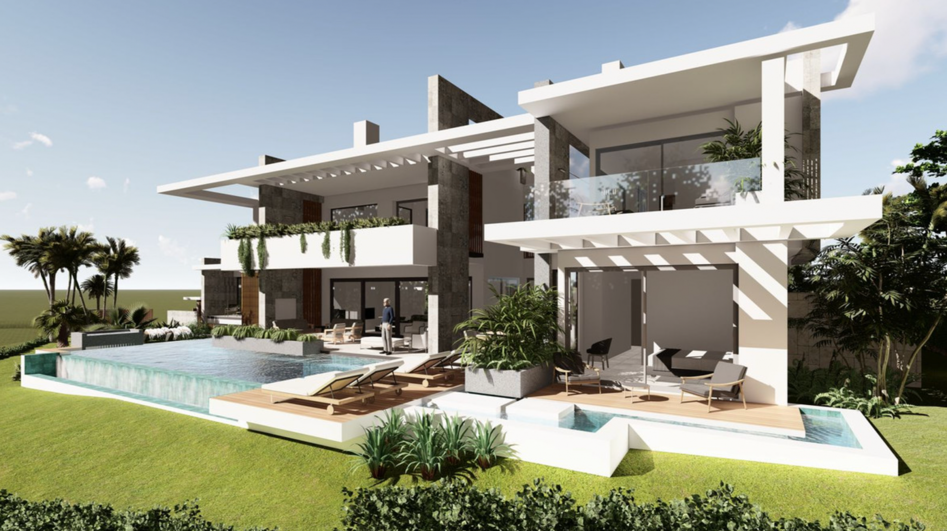 Plot in Guadalmina Baja with project & license, ready to build a luxury villa