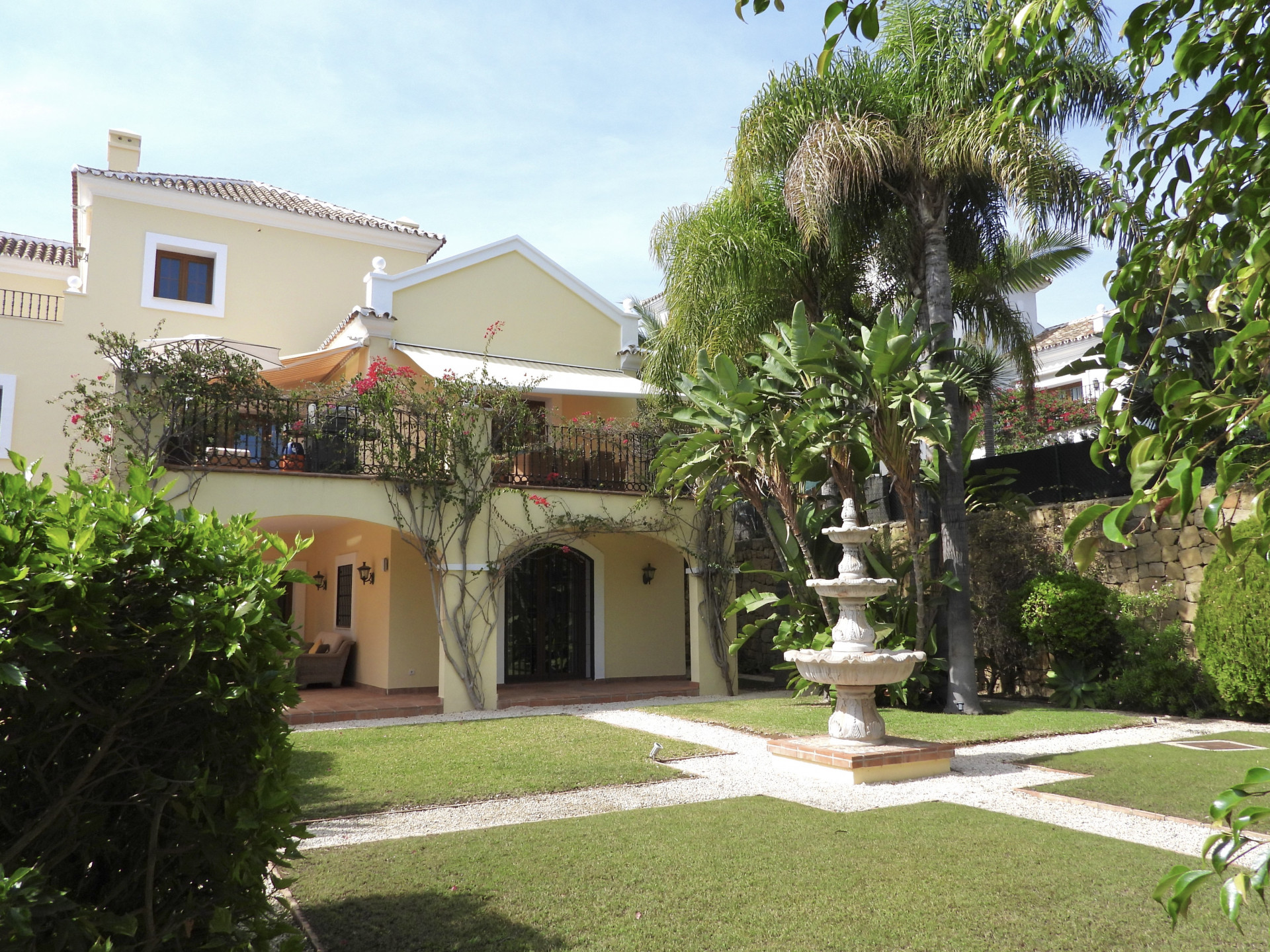 Stunning luxury villa is located in the prestigious area of El Paraiso