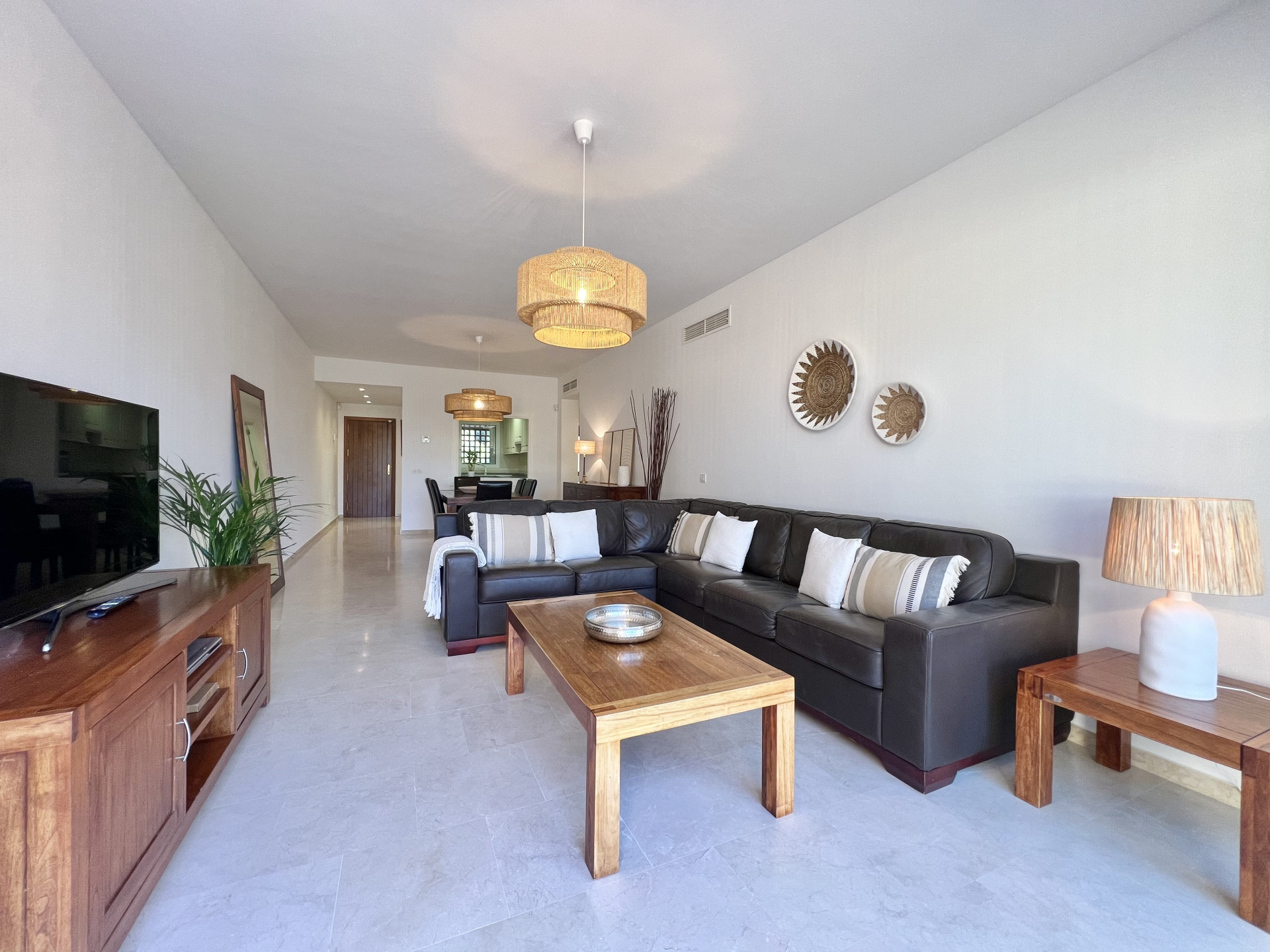 Stunning very bright and sunny penthouse at El Campanario in immaculate conditions ready to move in.