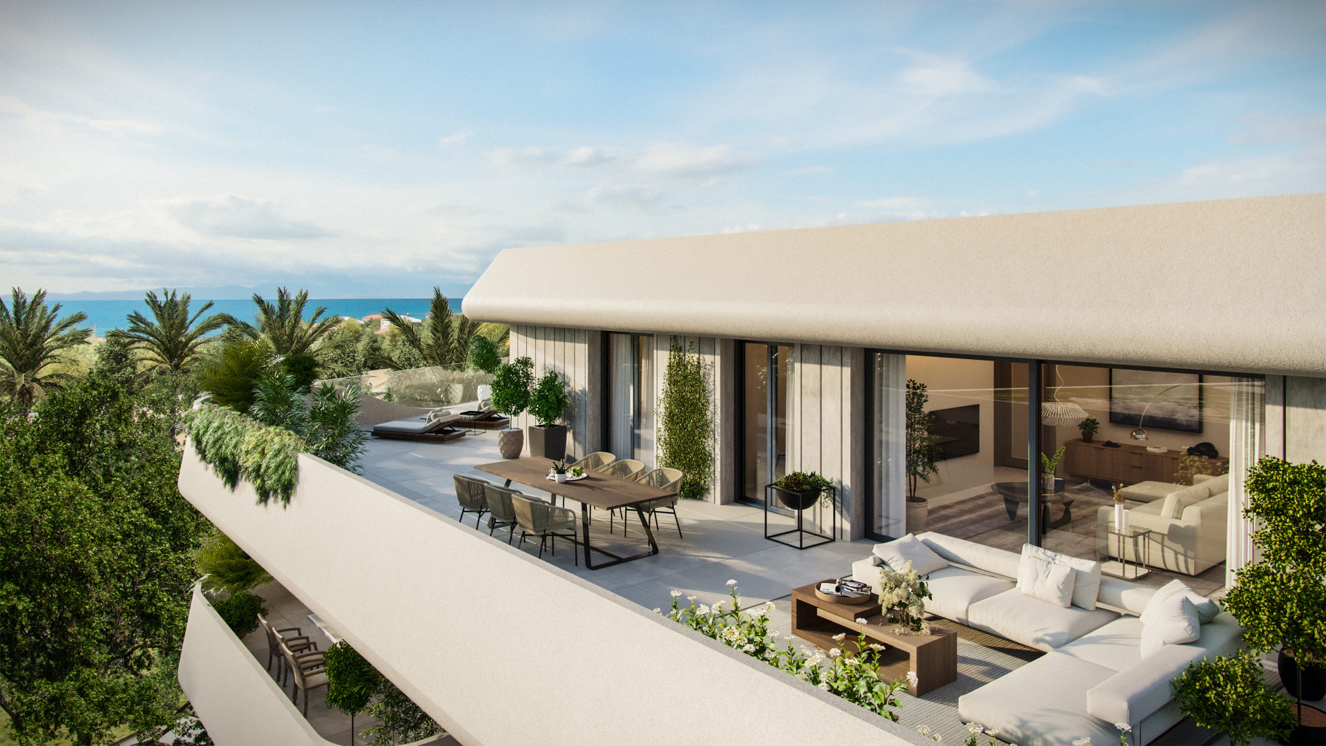 New and exclusive apartment complex offering 2 to 4 bedroom apartments and penthouses walking distance to San Pedro Alcantara