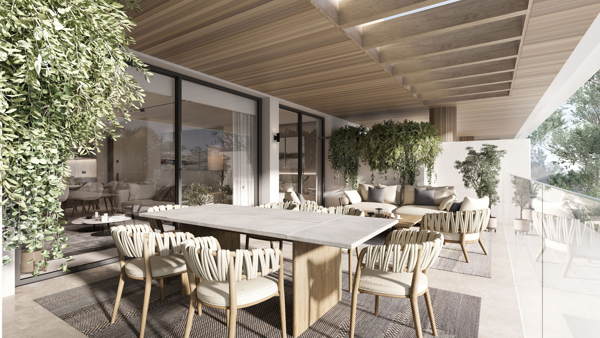 A new premium complex in the New Golden Mile next to Villa Padierna Golf