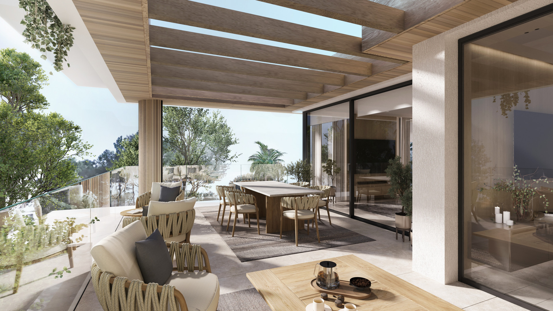 A new premium complex in the New Golden Mile next to Villa Padierna Golf