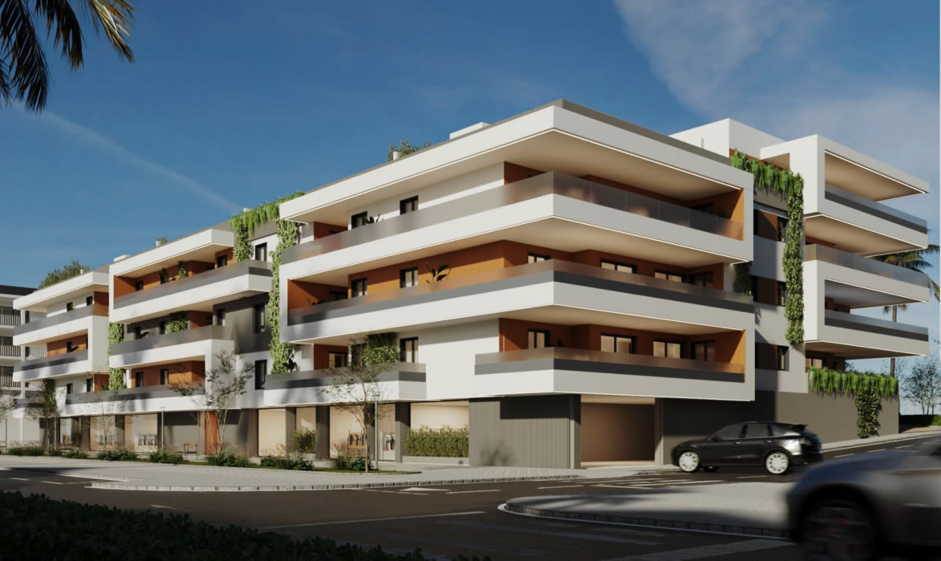 Newly- built residential complex consisting of thirty five, 2 and 3 bedroom apartments in the heart of San Pedro Alcántara