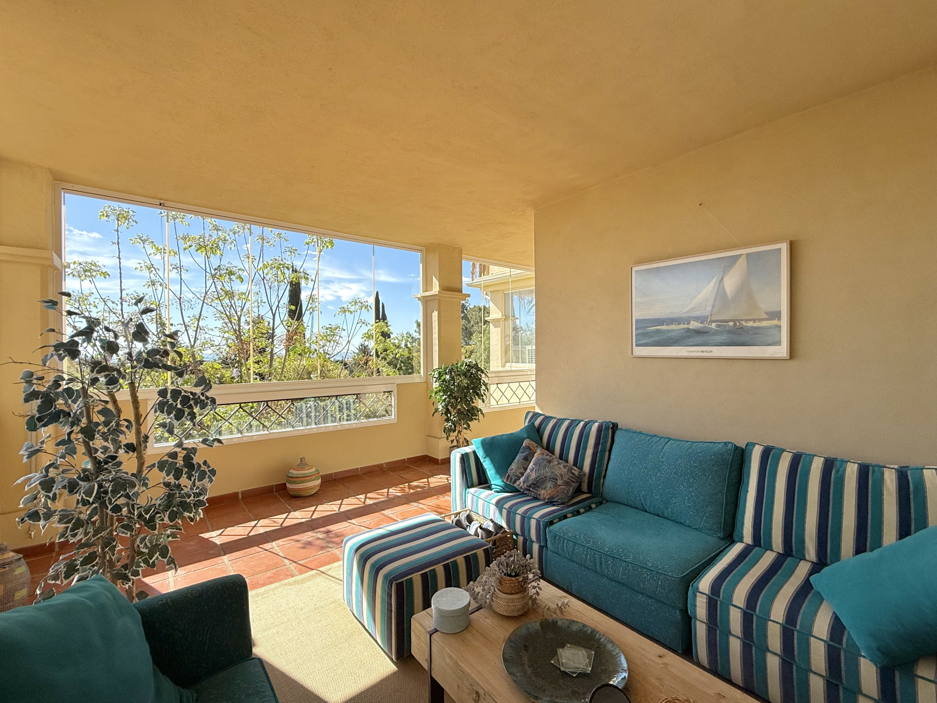 Elegant Three-Bedroom Apartment with Stunning Sea and Mountain Views in Toscana Hills, Benahavis