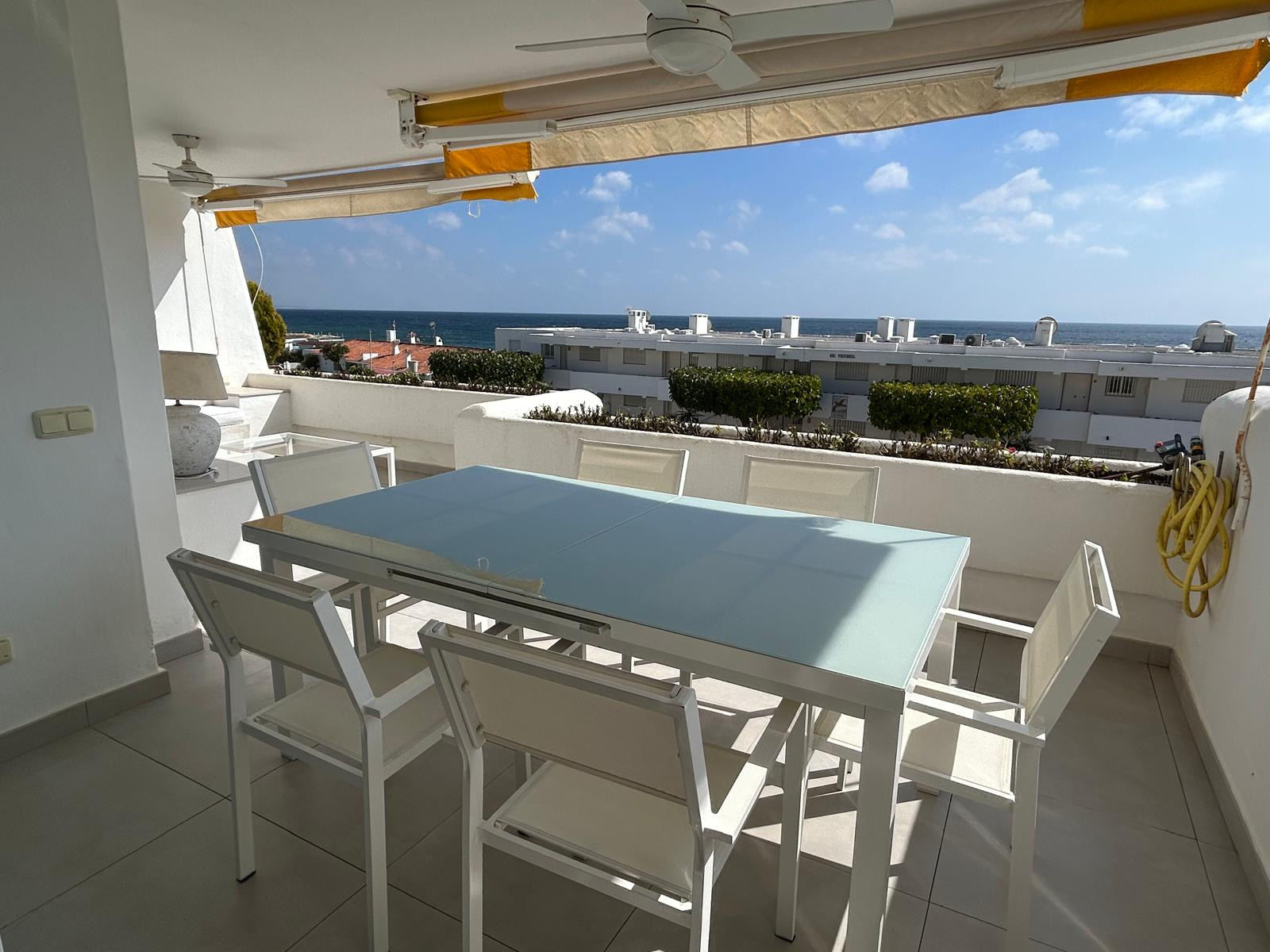 RENTAL FOR AUGUST ONLY!! First beachfront line in Guadalmina Baja