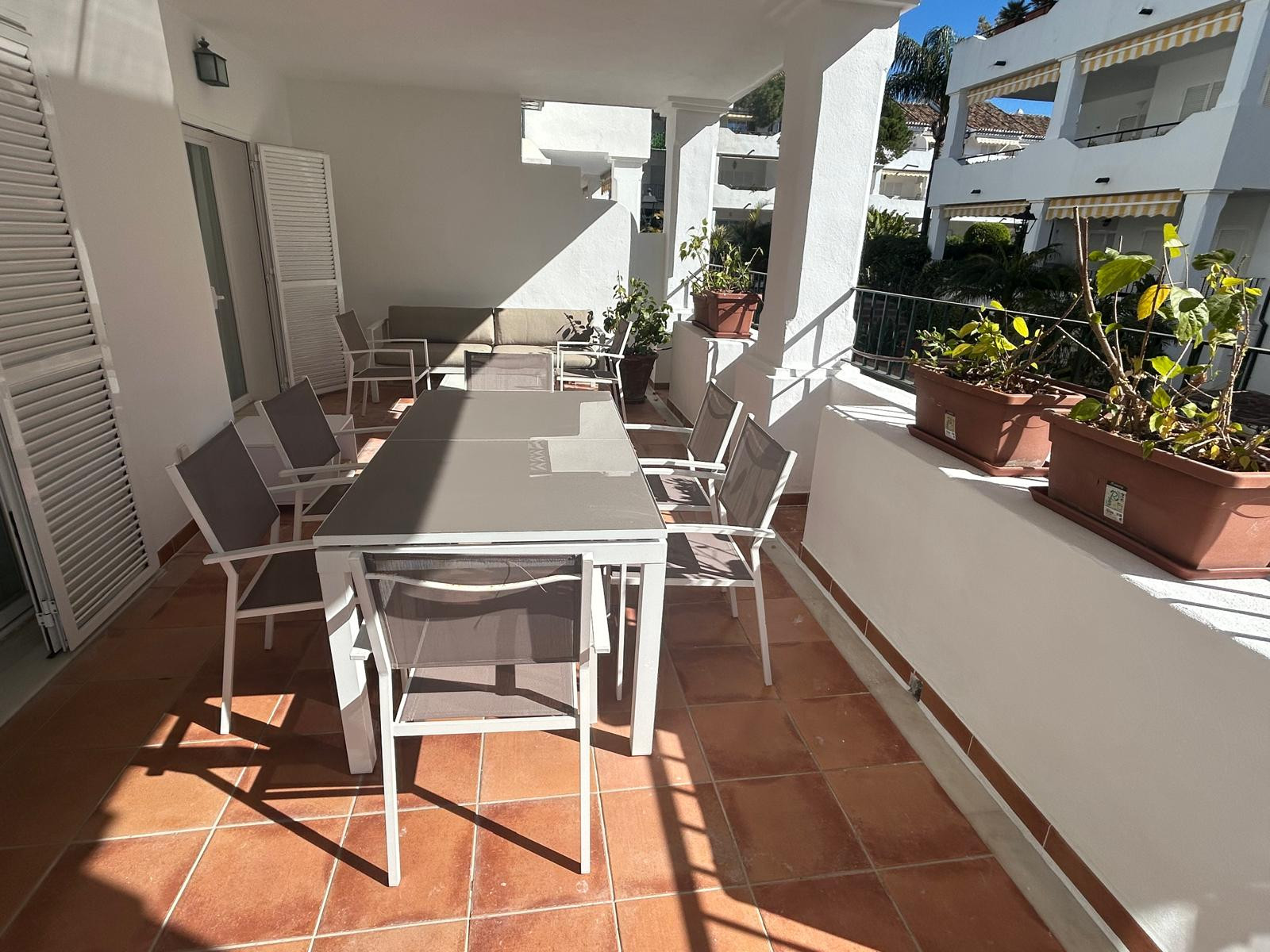 AVAILABLE ONLY IN JUNE AND JULY. Beautiful residential complex with stunning gardens and five communal swimming pools.