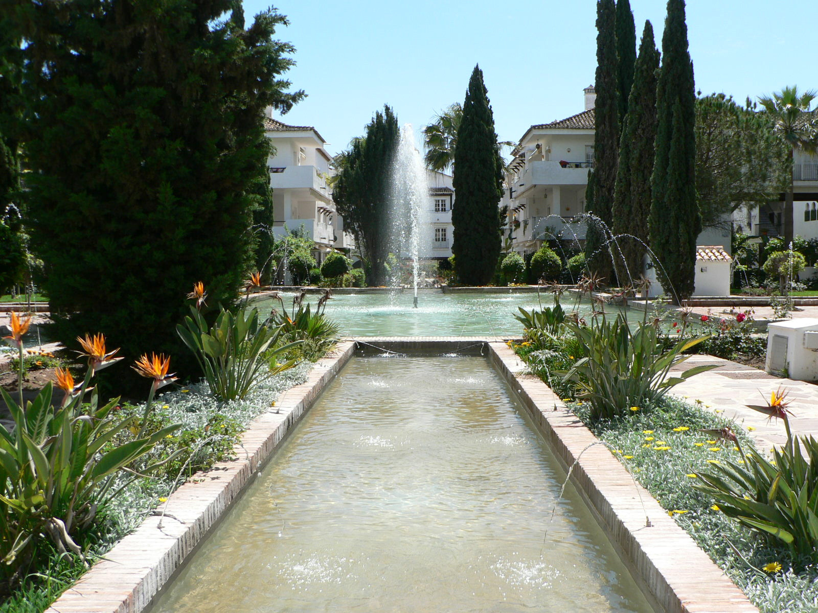 AVAILABLE ONLY IN JUNE AND JULY. Beautiful residential complex with stunning gardens and five communal swimming pools.