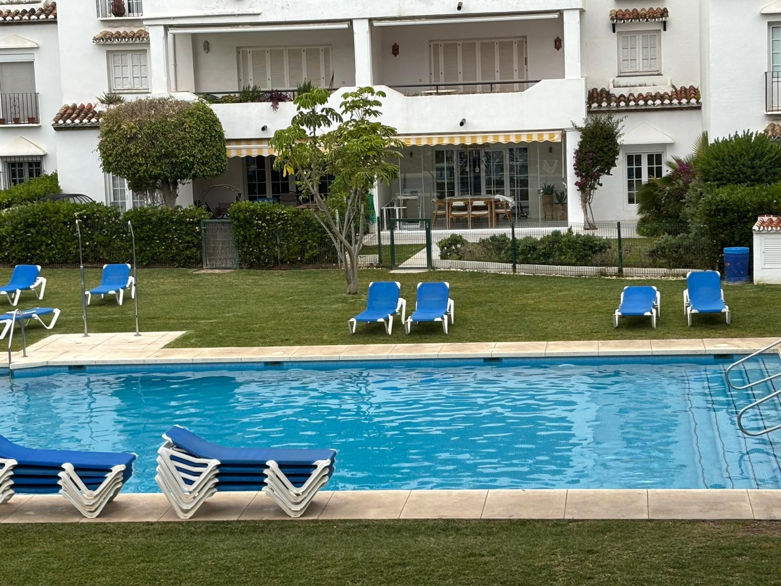AVAILABLE ONLY JULY AND AUGUST. Beautiful residential complex with wonderful gardens and five communal swimming pools.